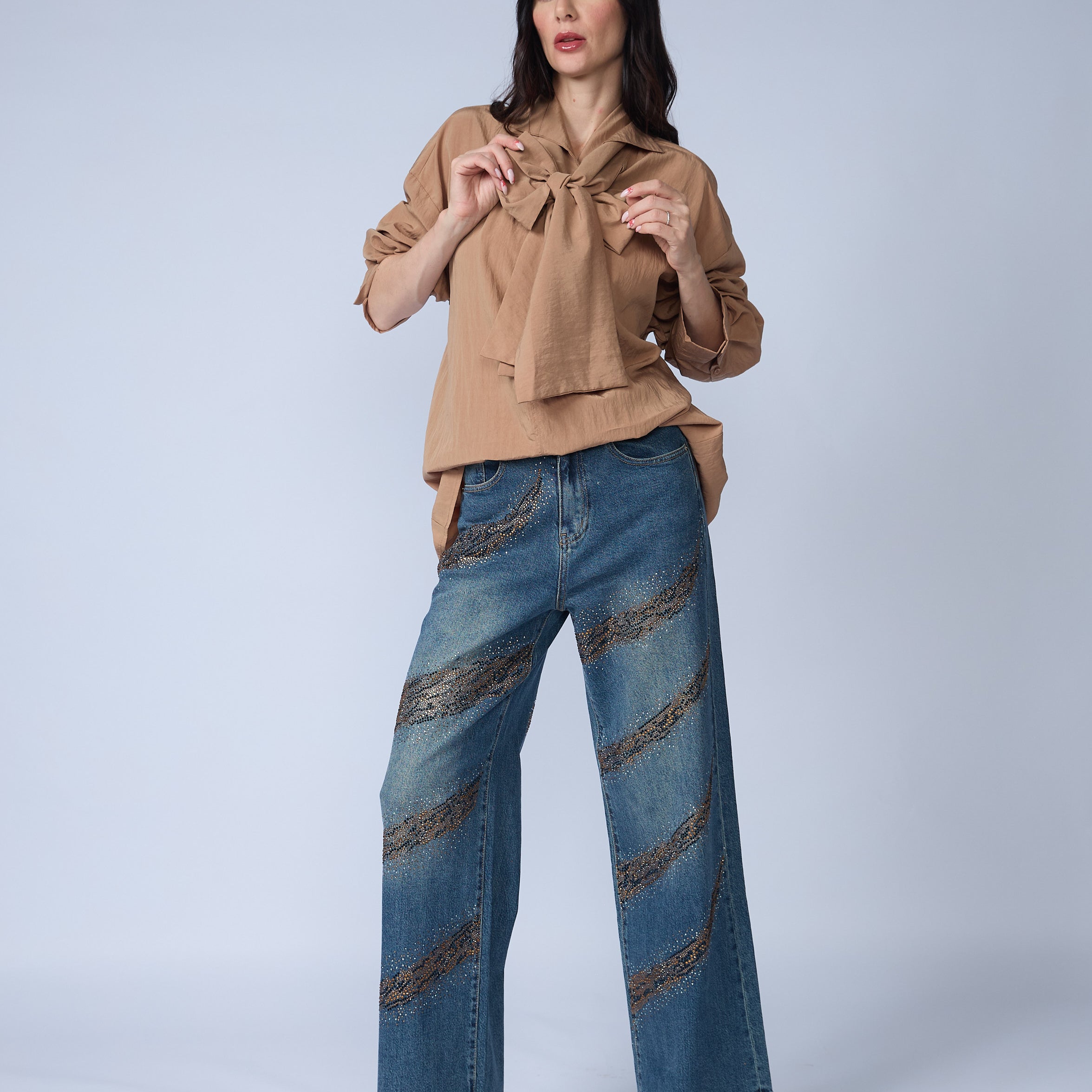 Jean Brillos Animal Print