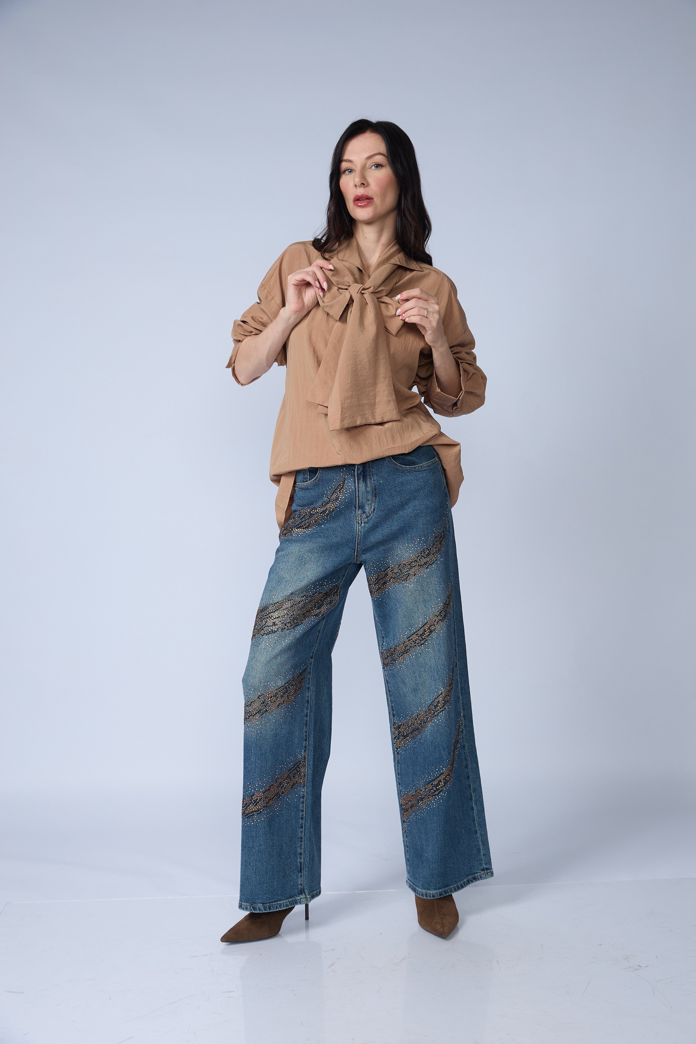 Jean Brillos Animal Print