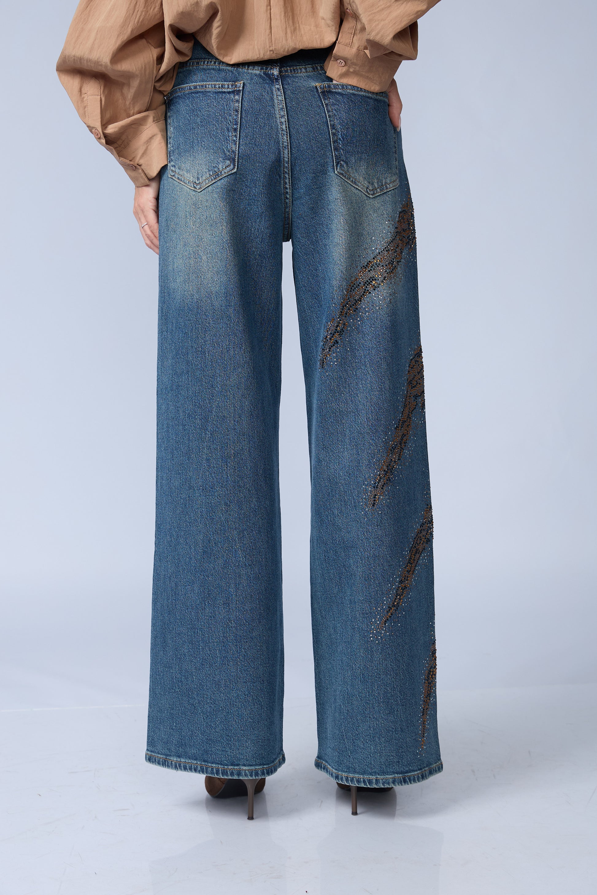 Jean Brillos Animal Print