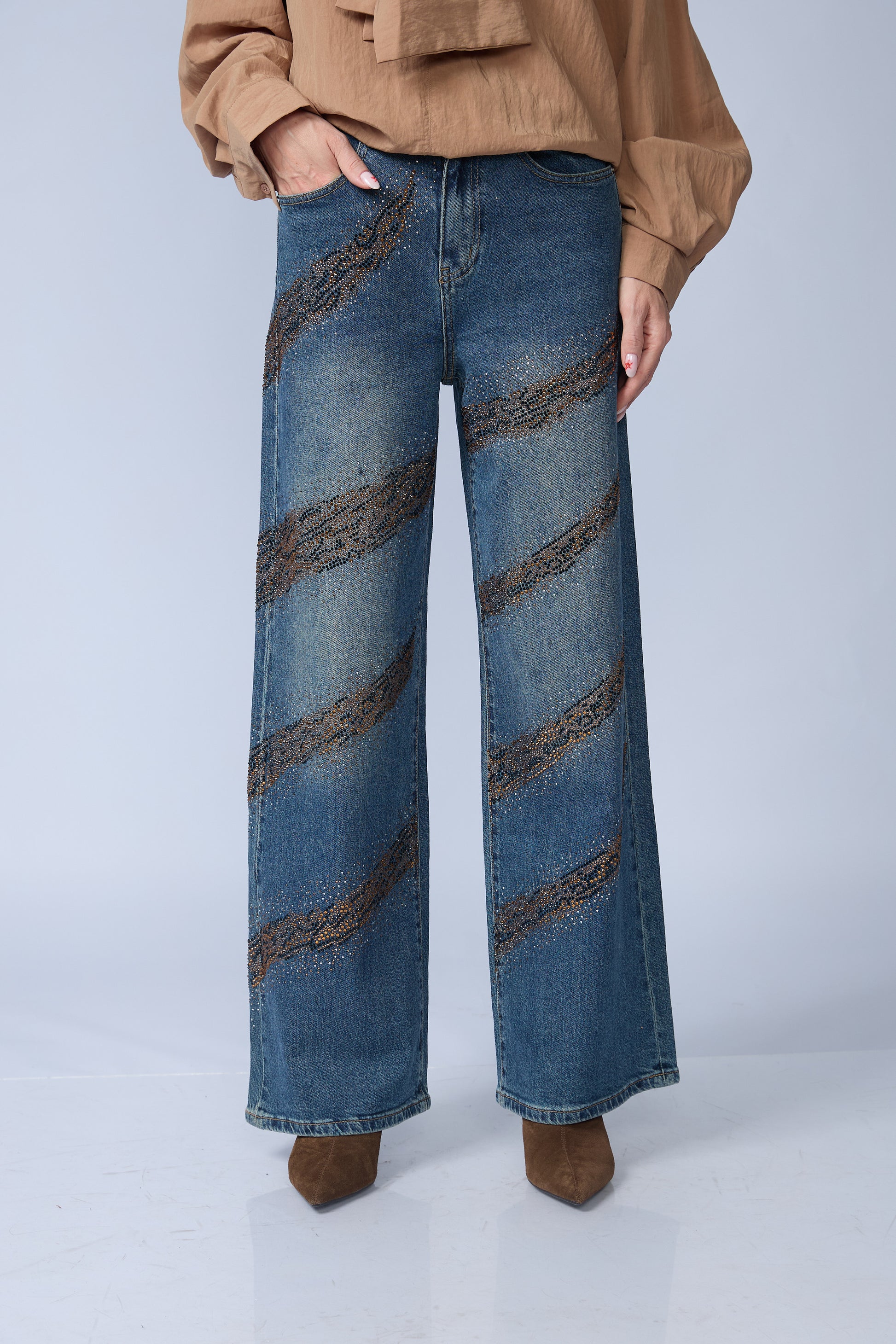 Jean Brillos Animal Print