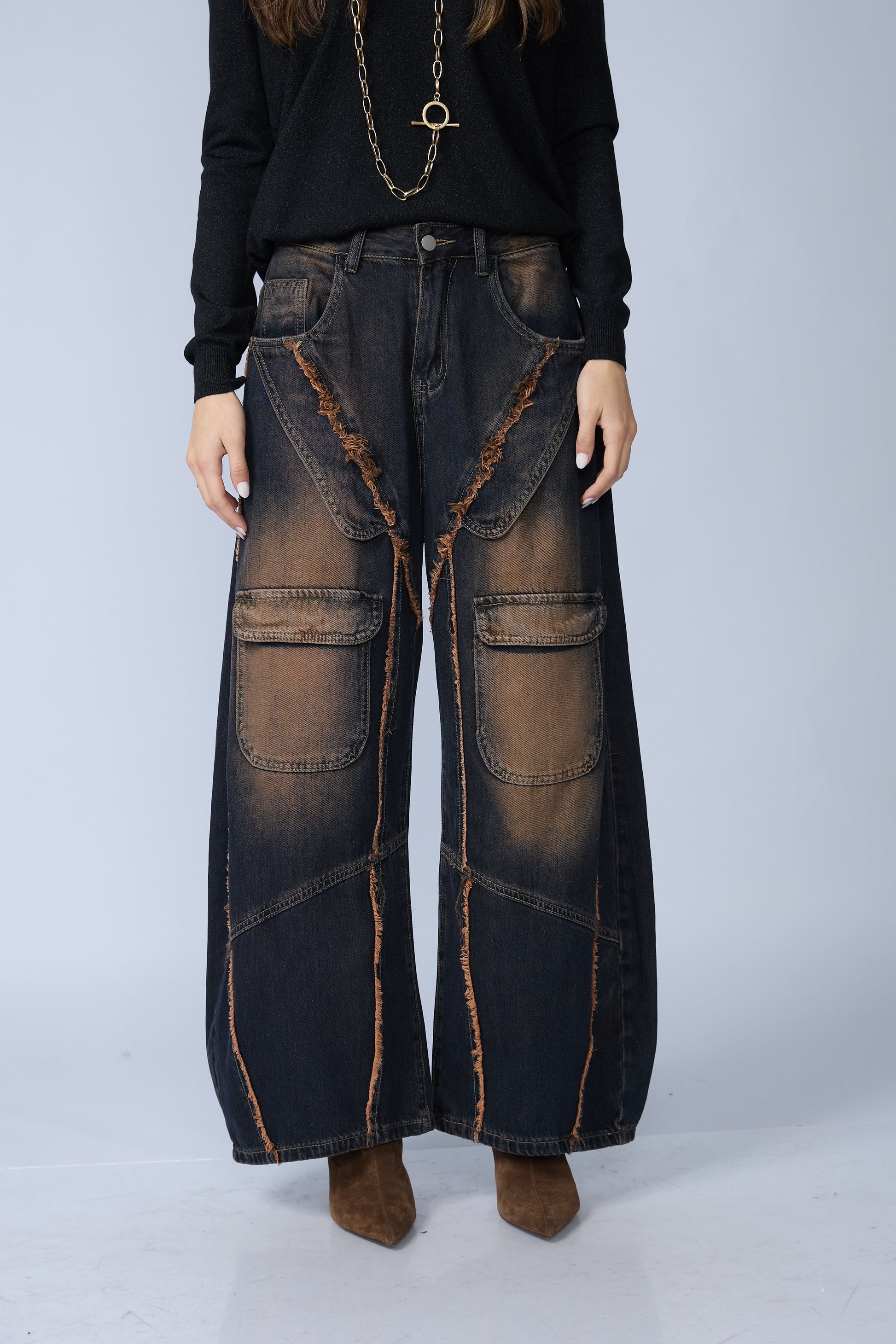 Jean Cargo Desflecado