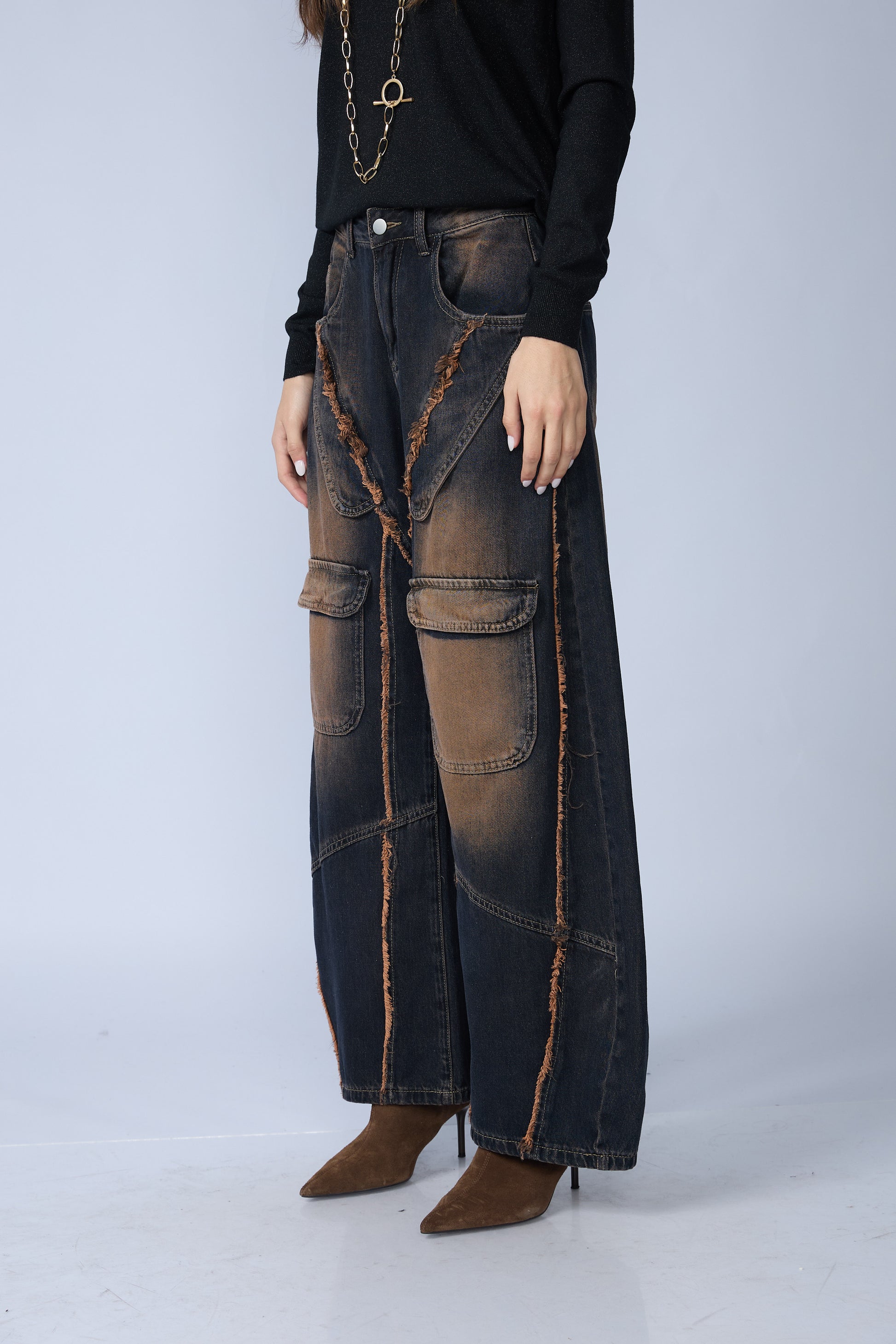 Jean Cargo Desflecado