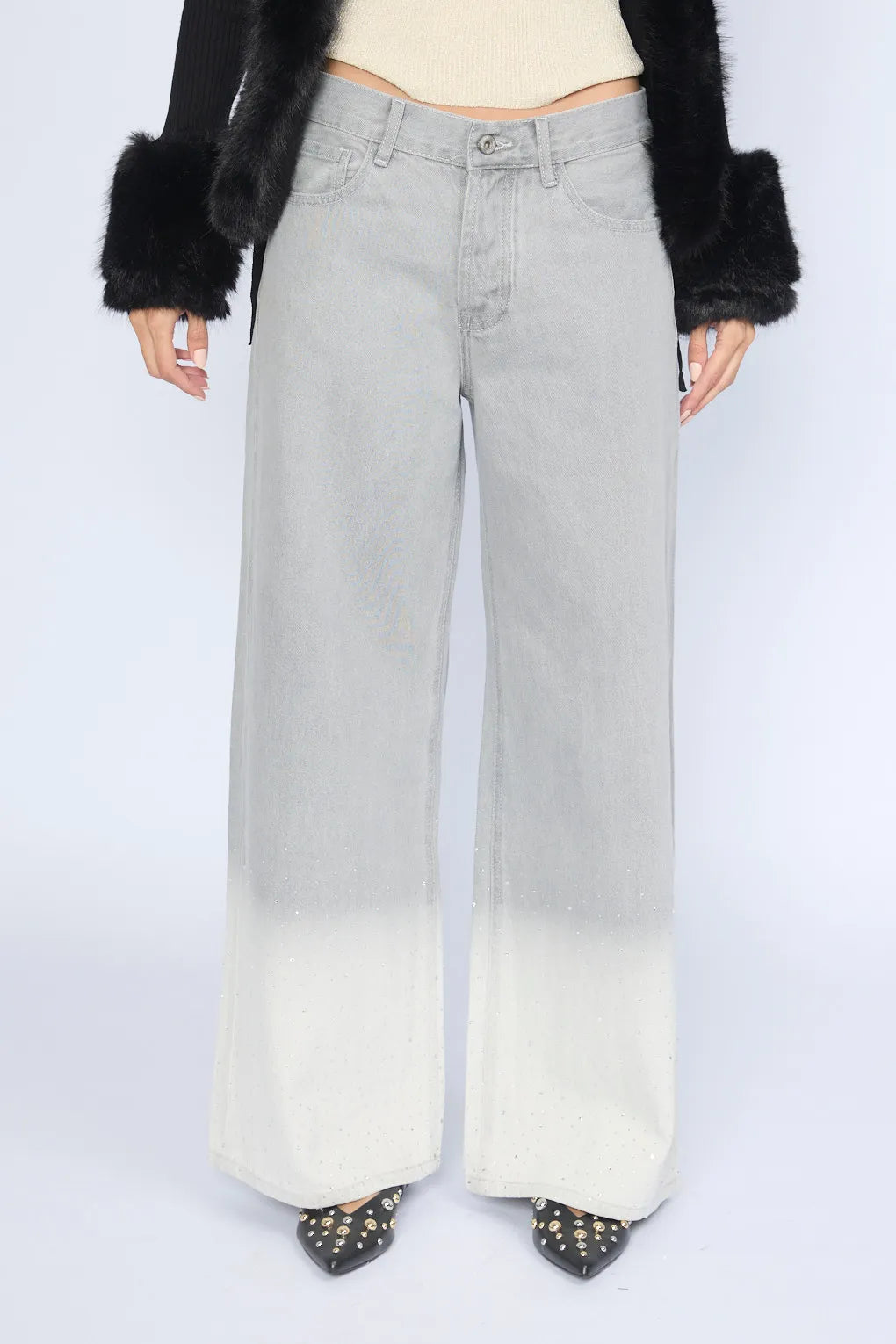 Jean Brillos Tie Dye Wide
