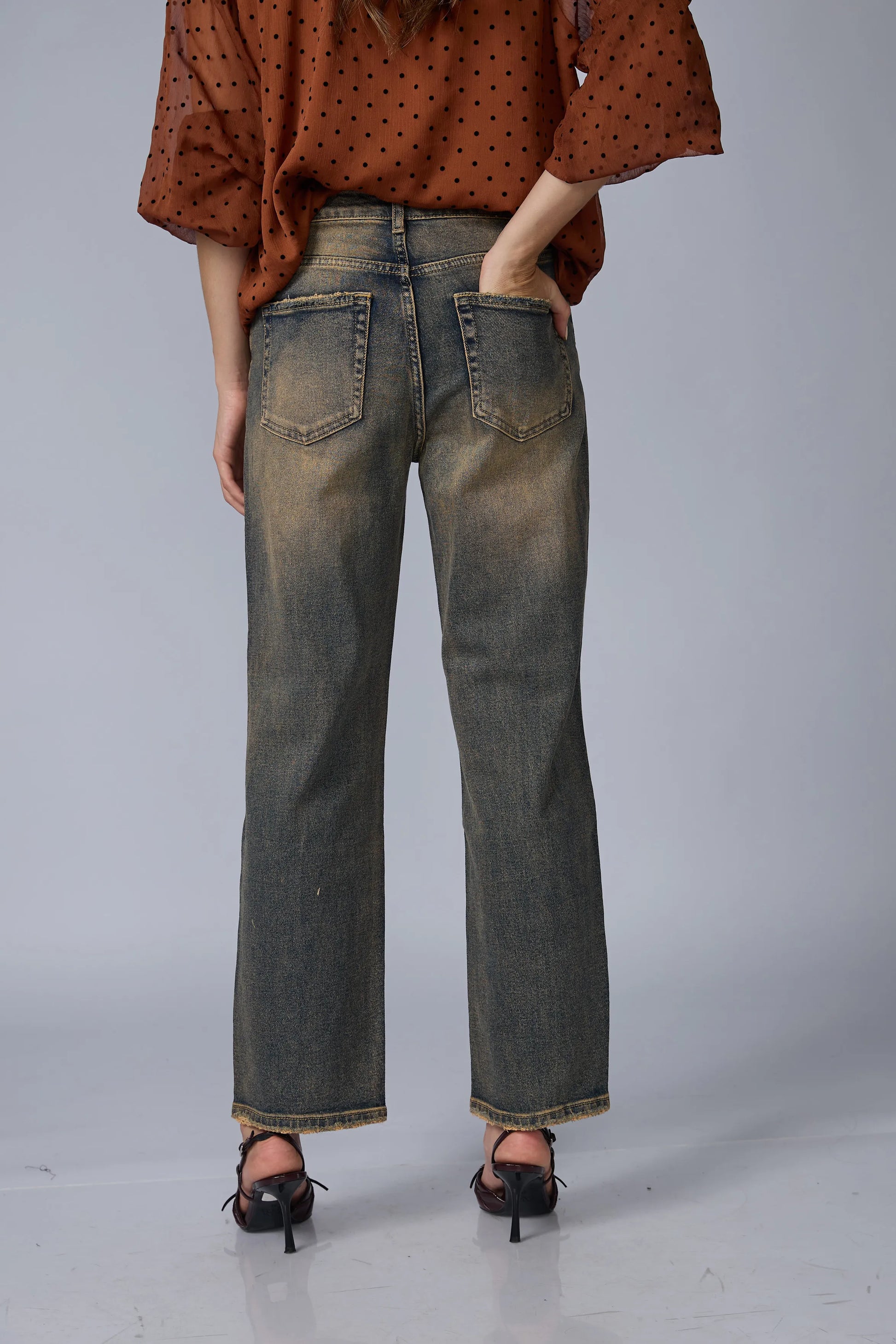 Jean Wash Desflecado