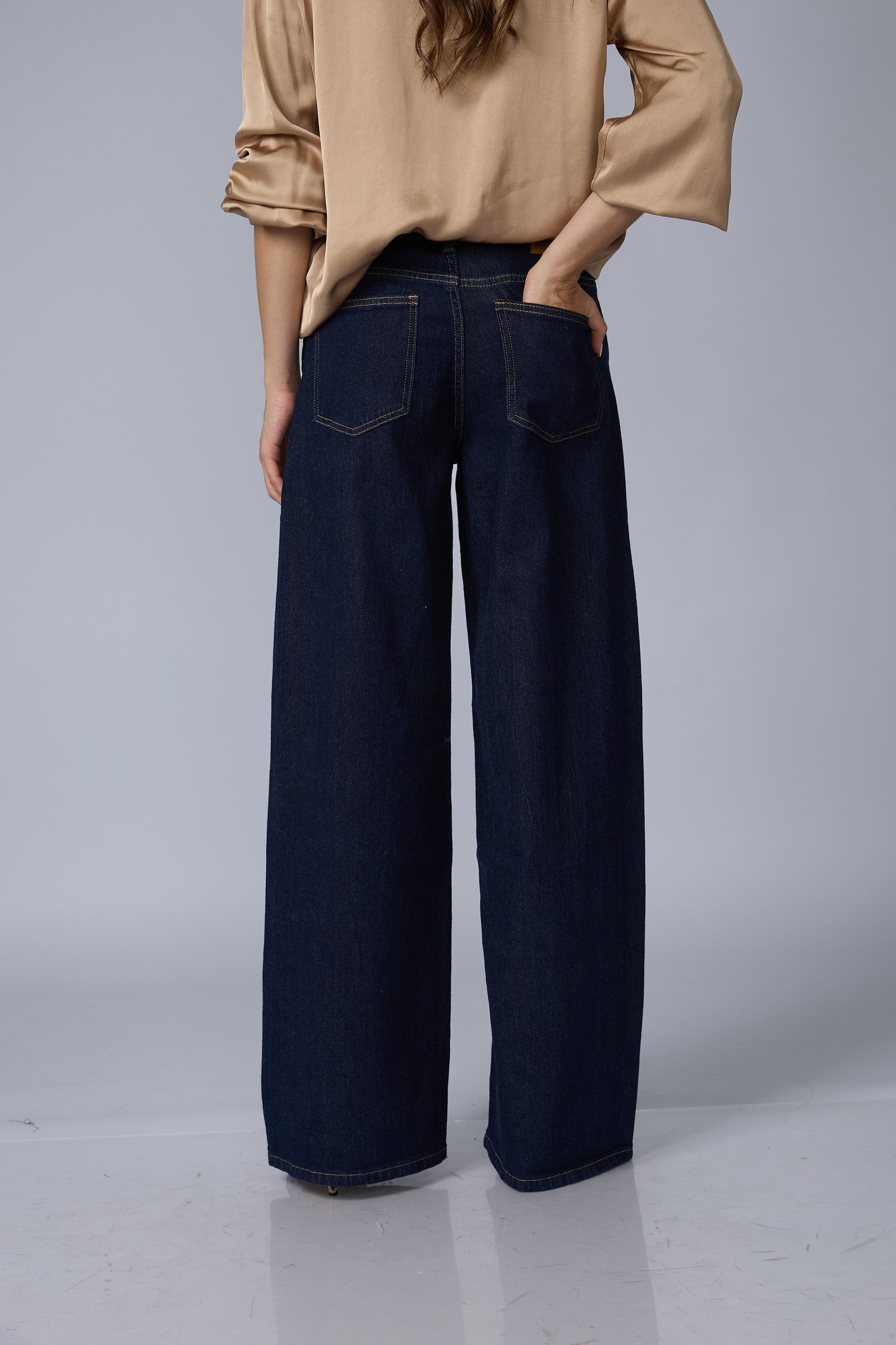 Jean Wide Azul