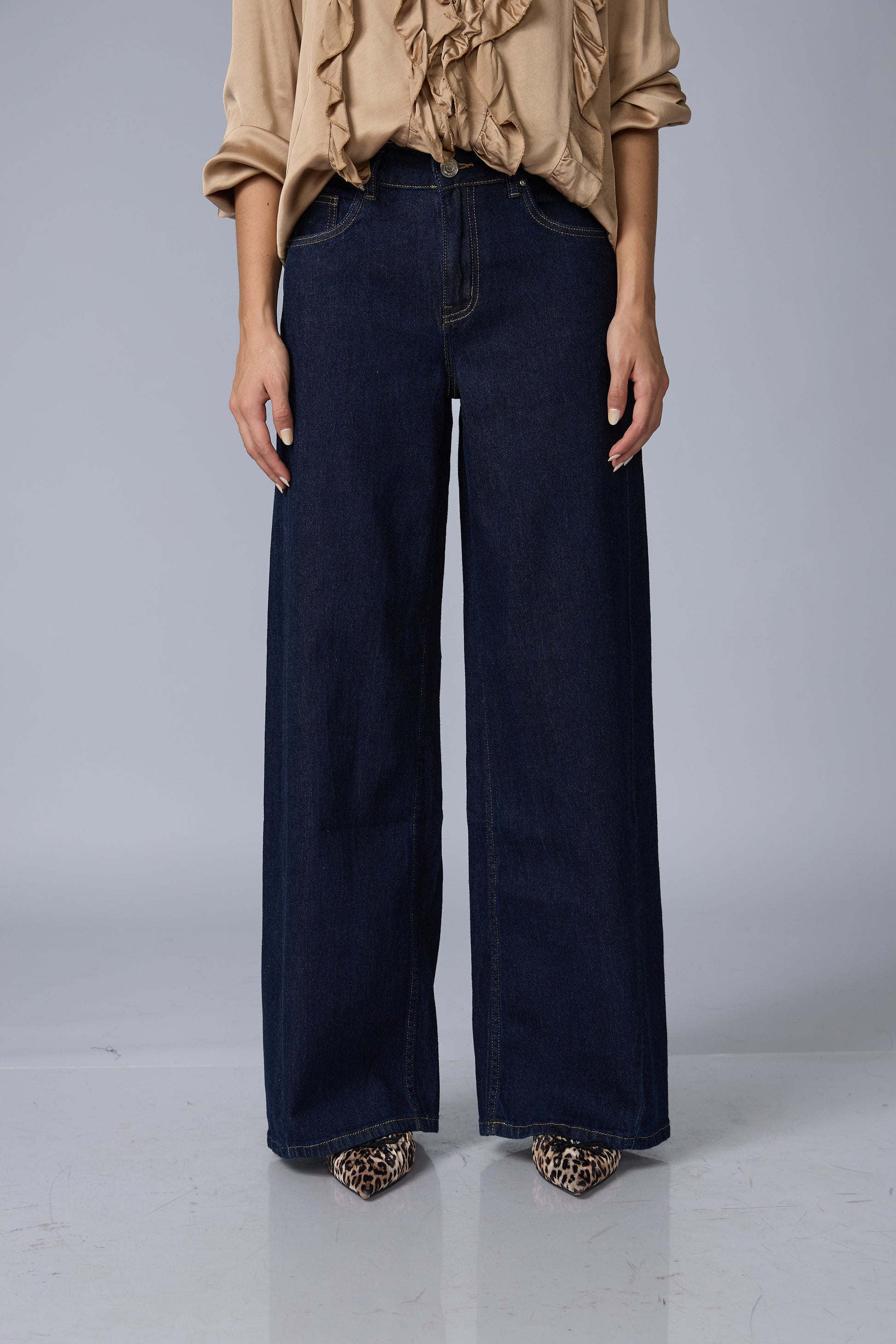 Jean Wide Azul