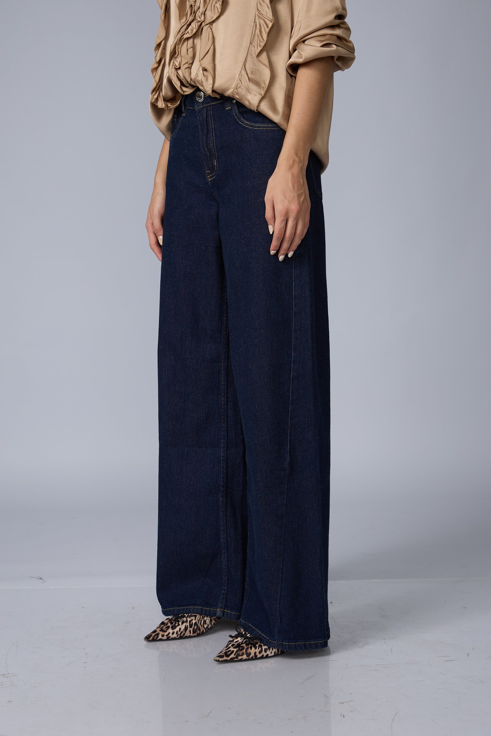 Jean Wide Azul