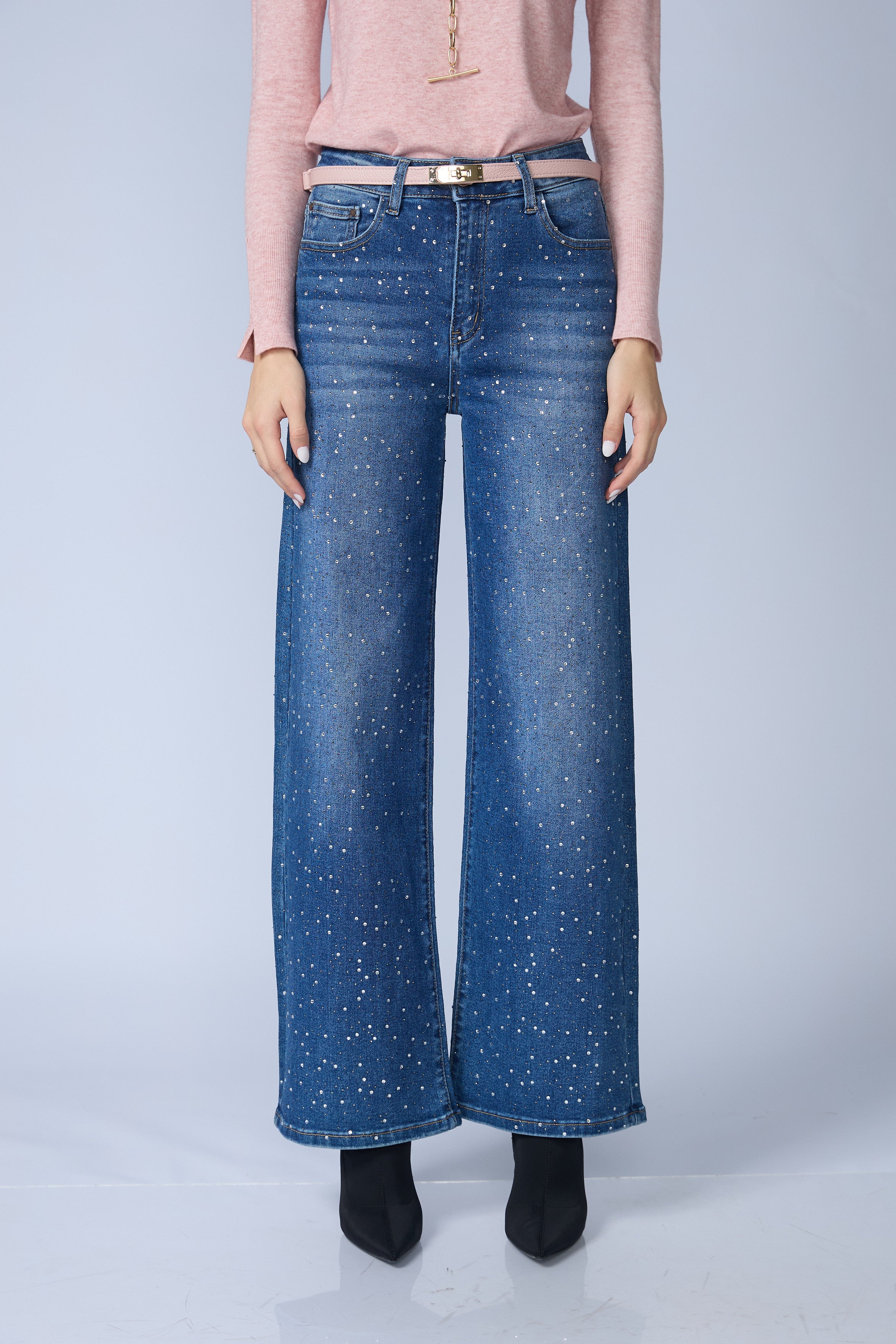 Jean Wide Brillos