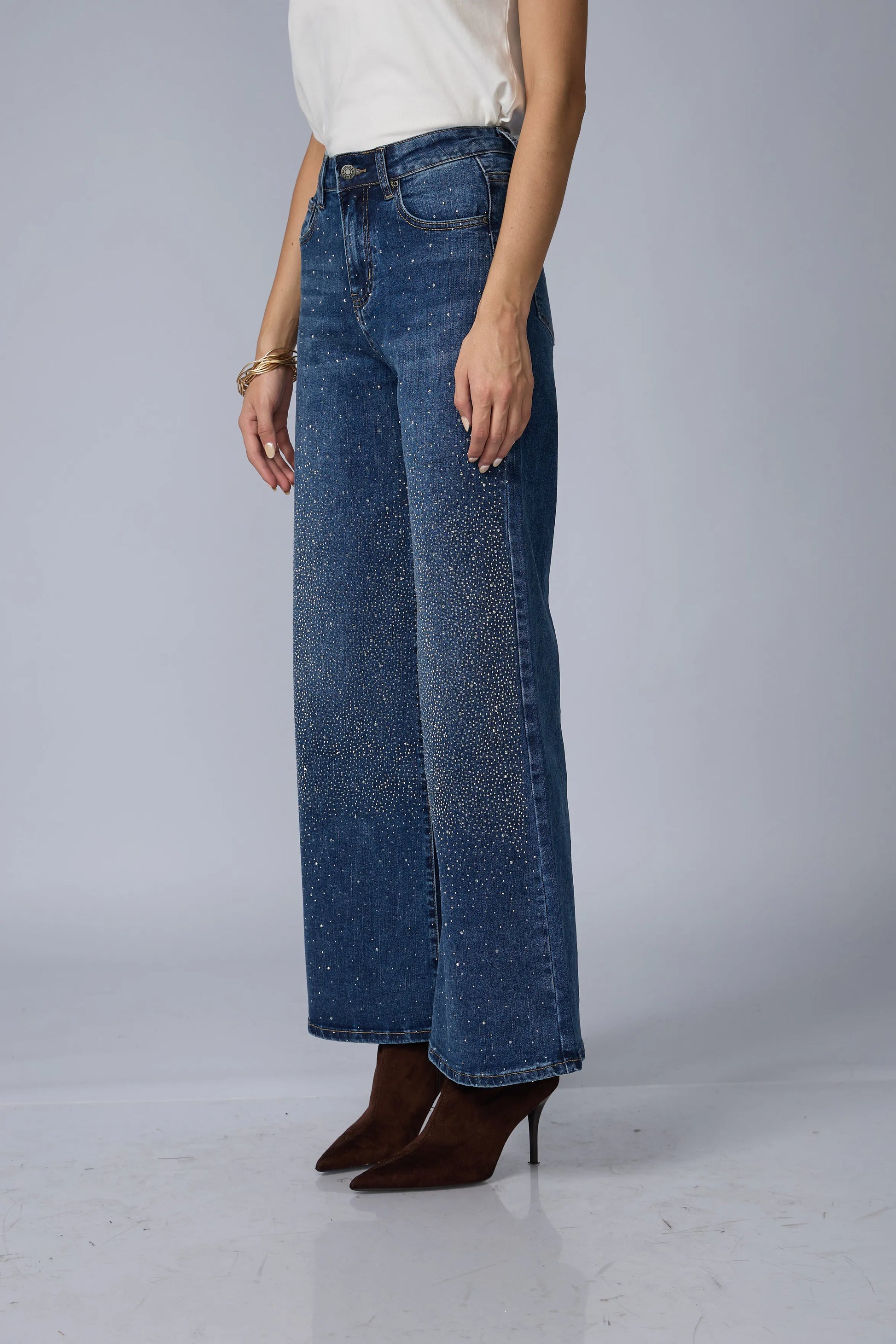 Jean Wide Brillos
