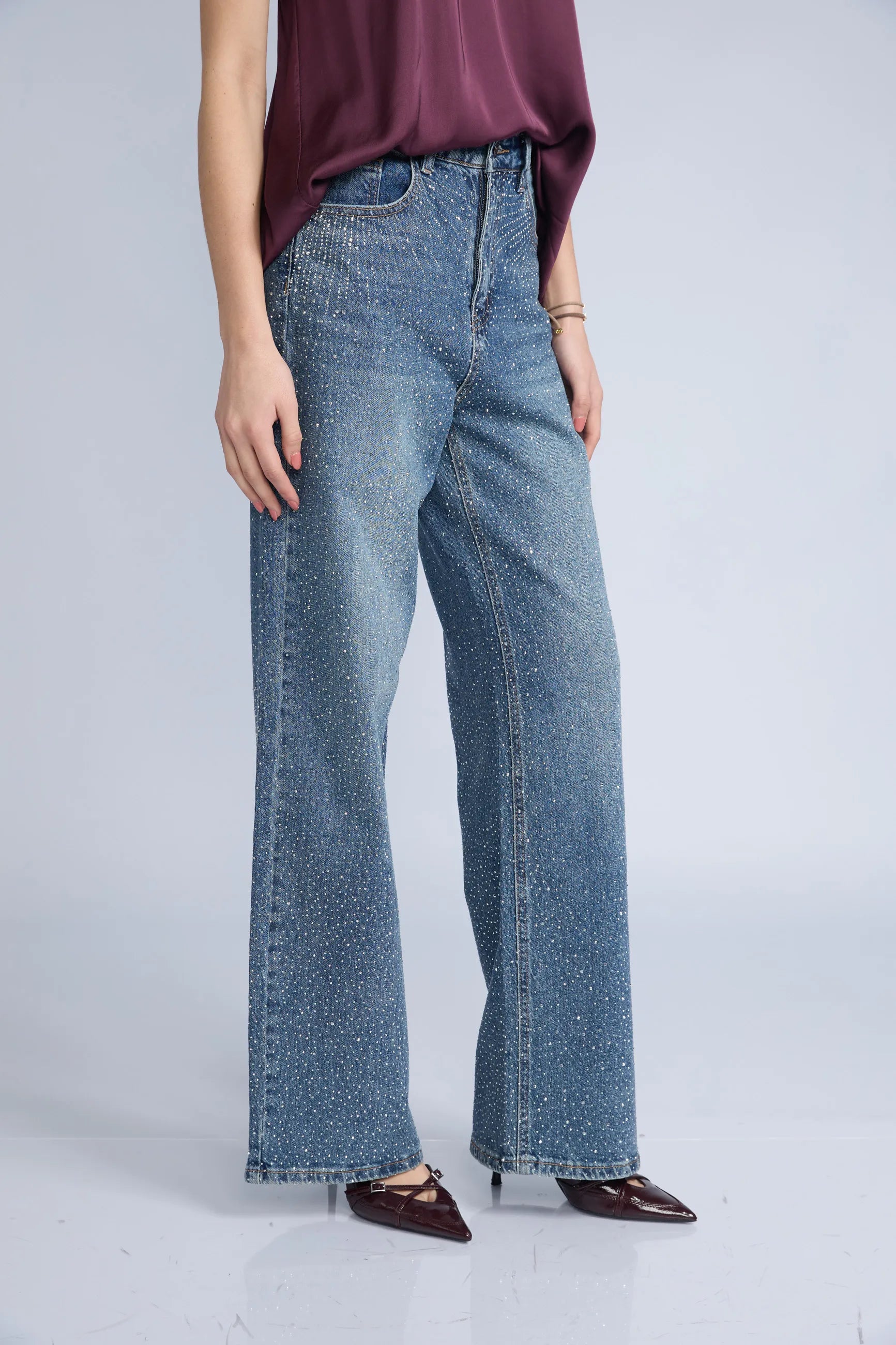 Jean Wide Brillos Sol