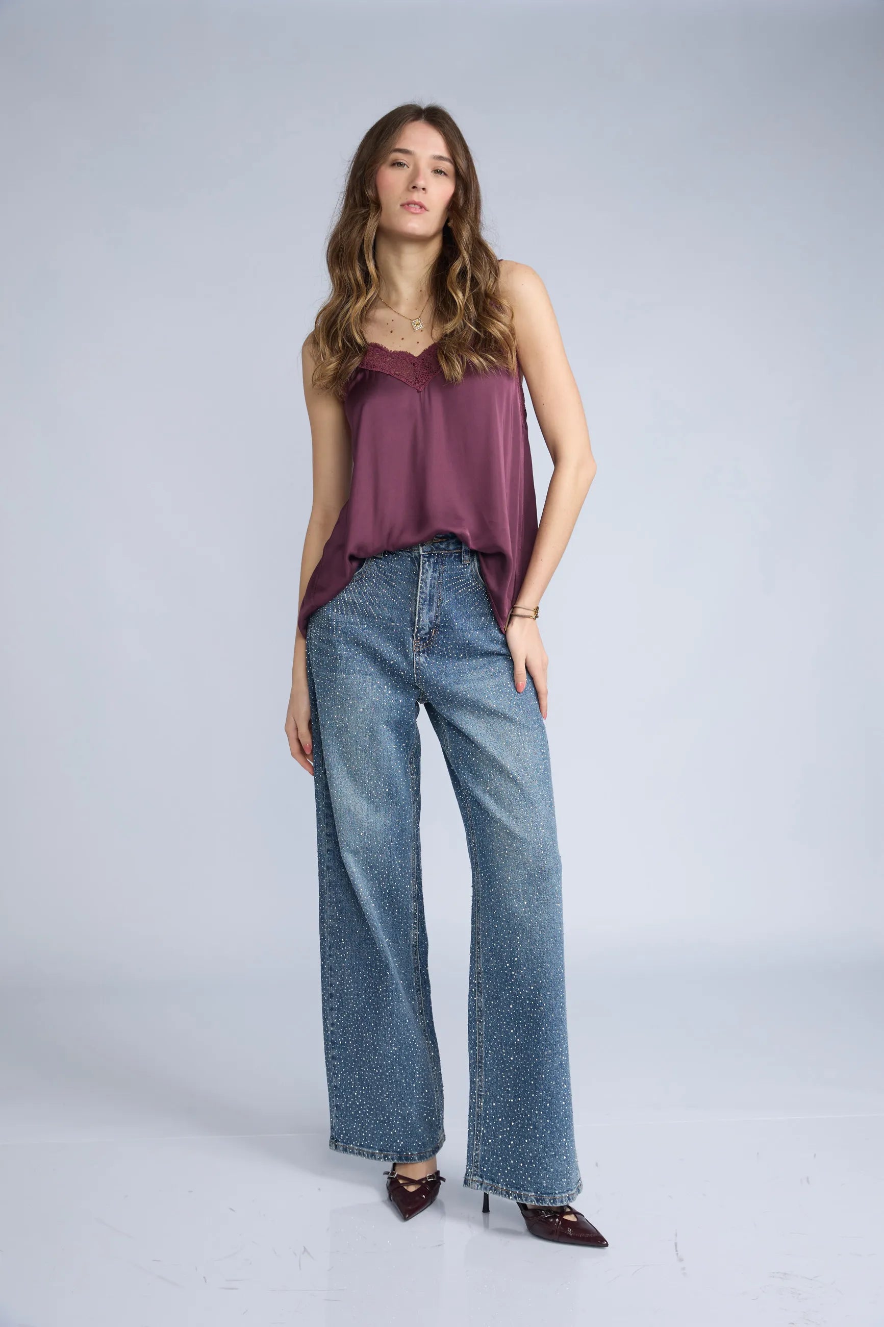 Jean Wide Brillos Sol
