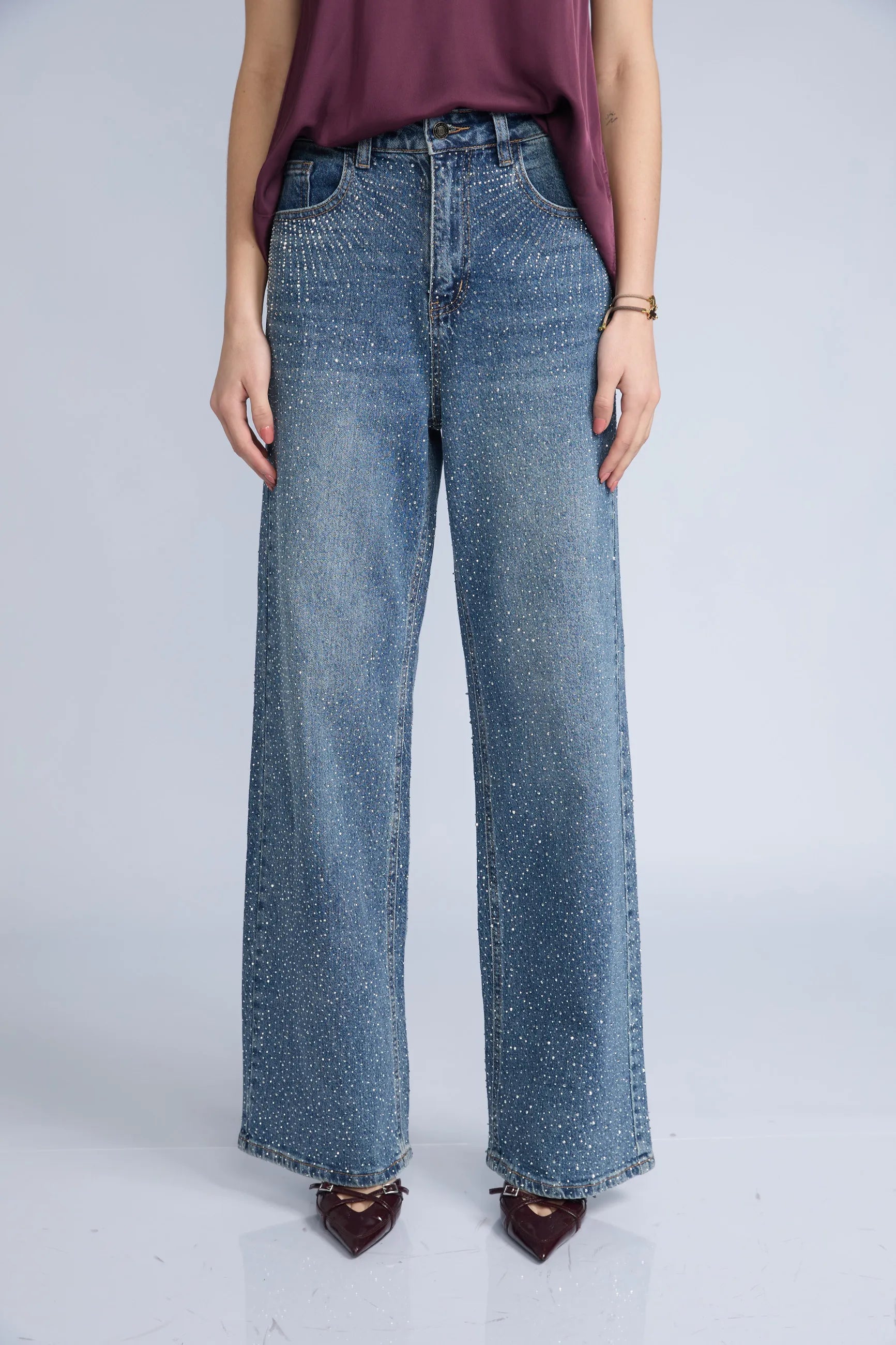 Jean Wide Brillos Sol
