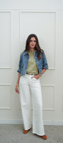 Jean Wide Leg Blanco