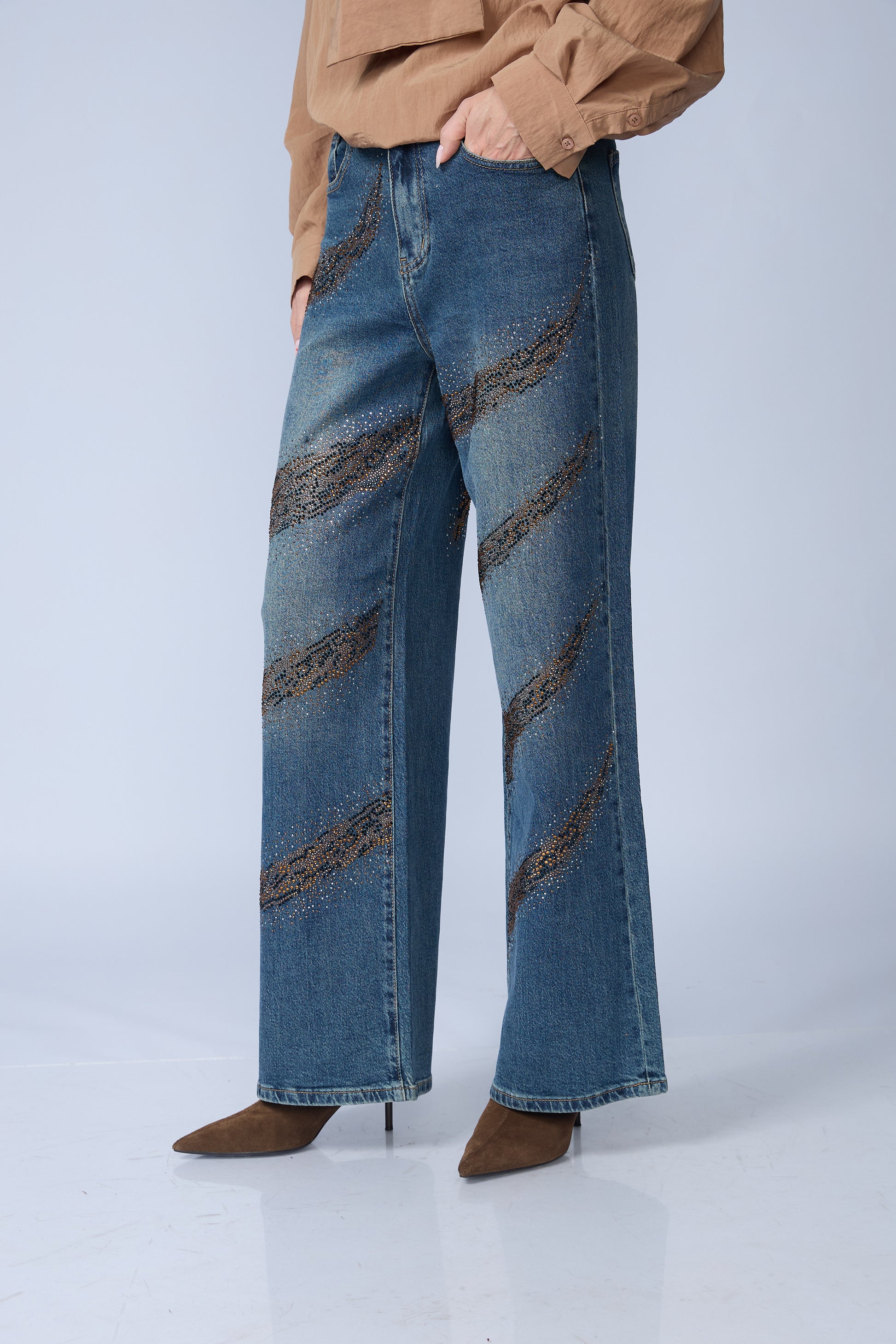 Jean Brillos Animal Print