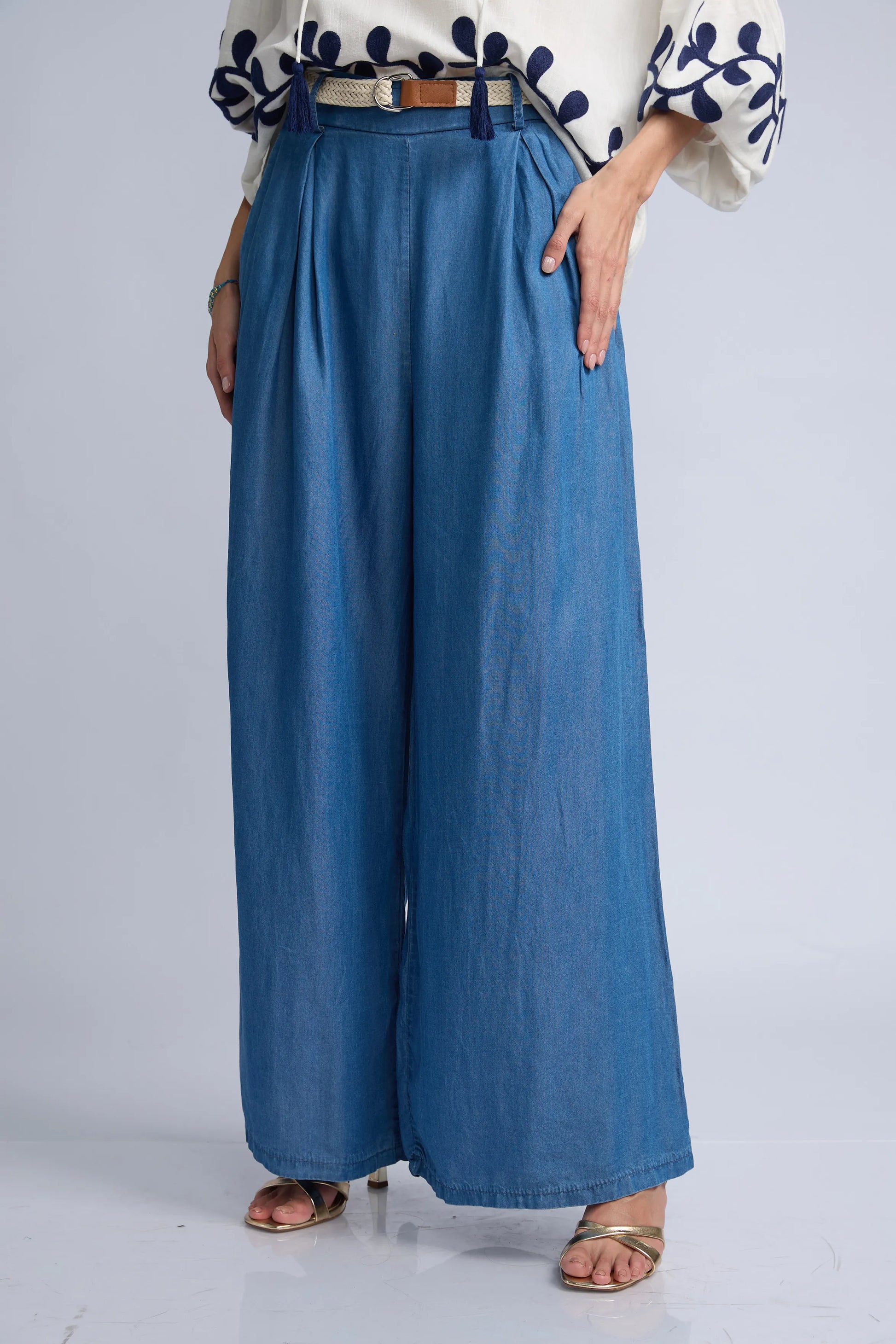 Palazzo Denim Correa