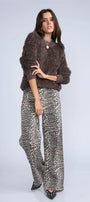 Pantalon Animal Print Recto