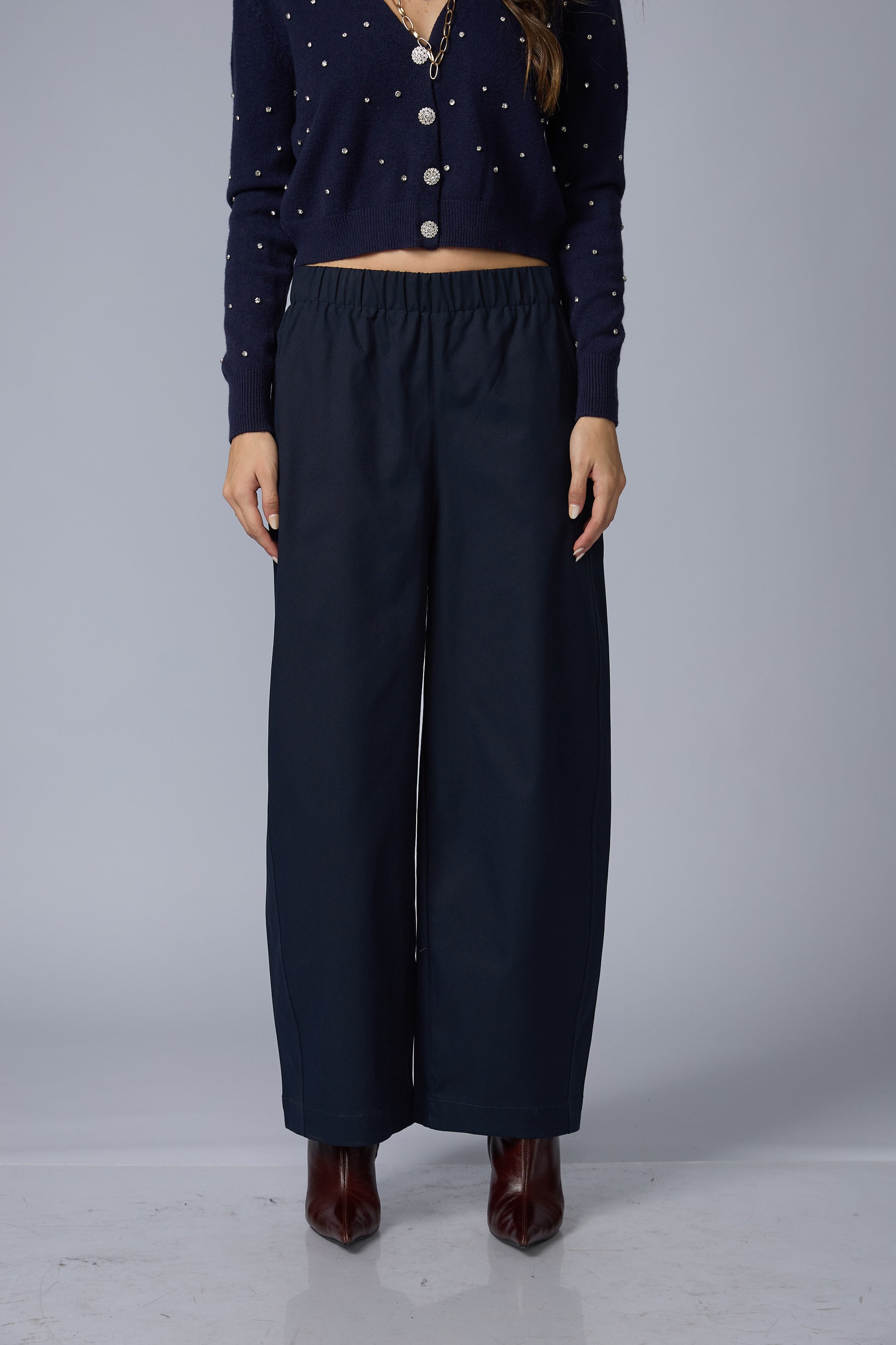 Pantalon Wide Recogido