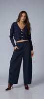 Pantalon Wide Recogido
