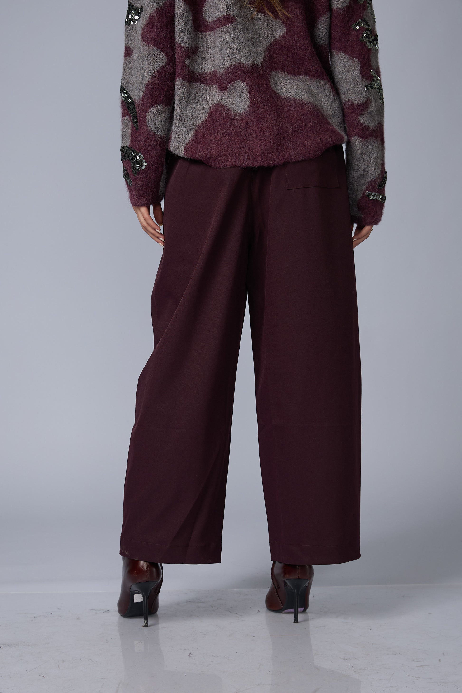 Pantalon Wide Recogido