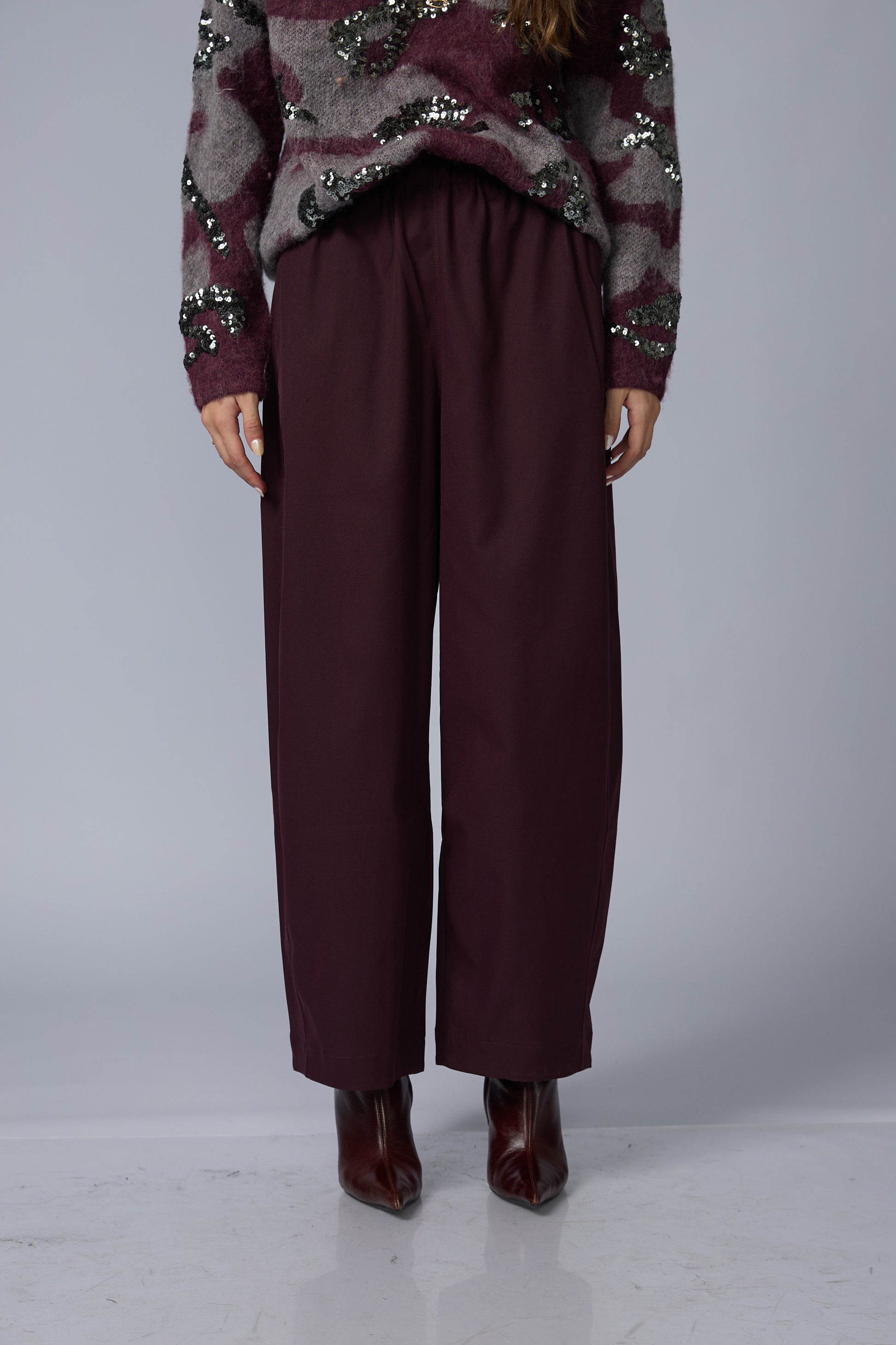 Pantalon Wide Recogido