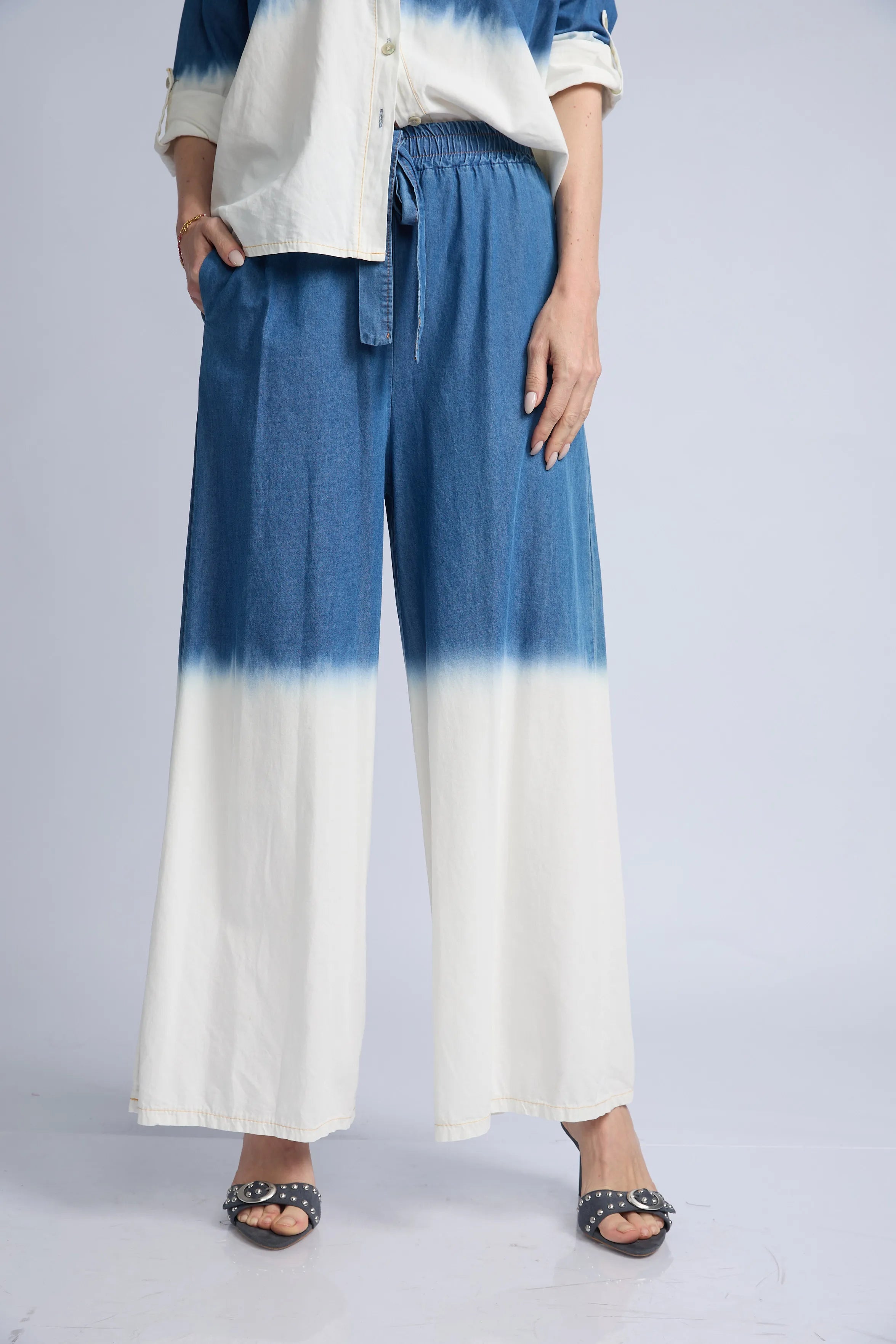 Pantalon Denim Degrade