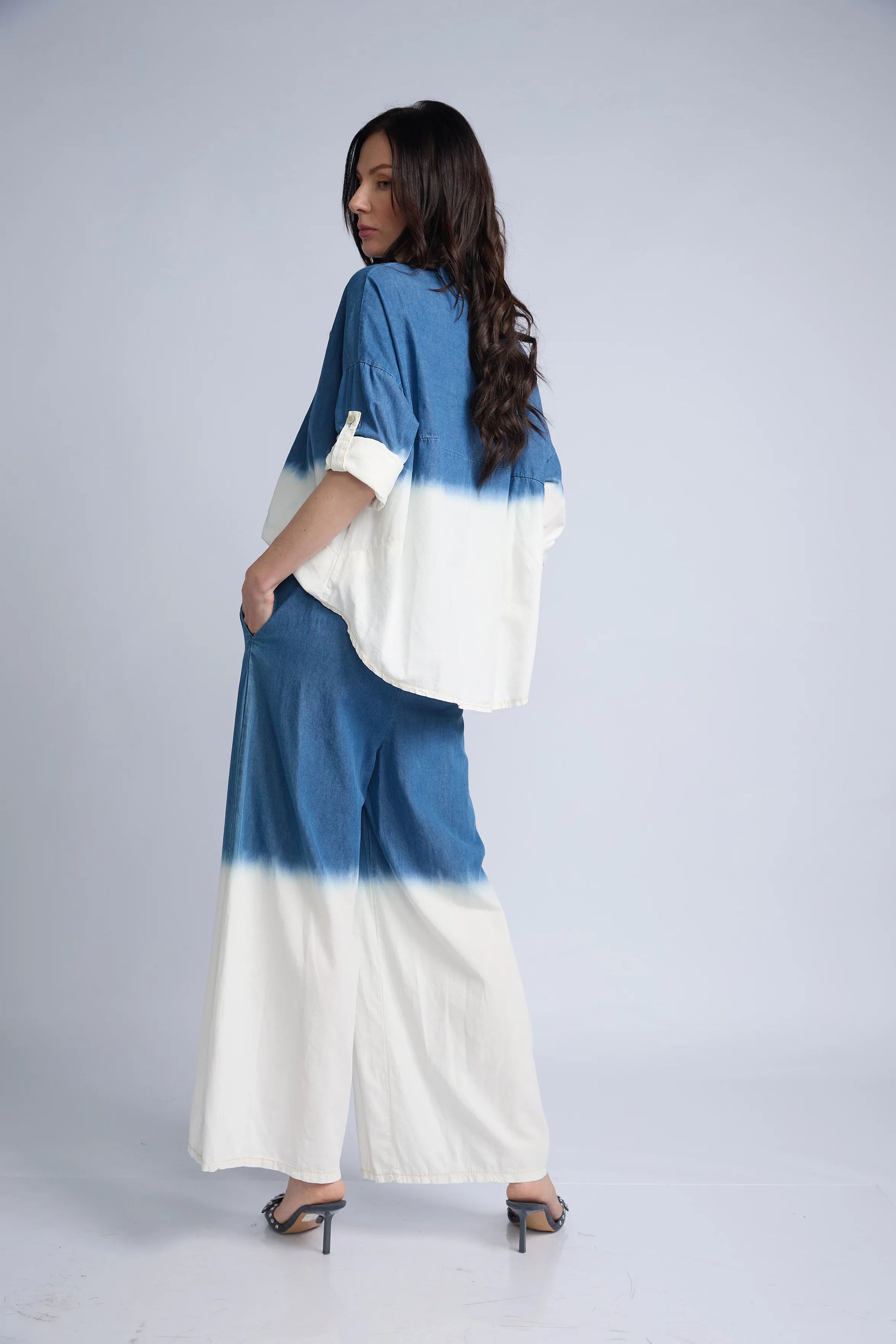 Pantalon Denim Degrade