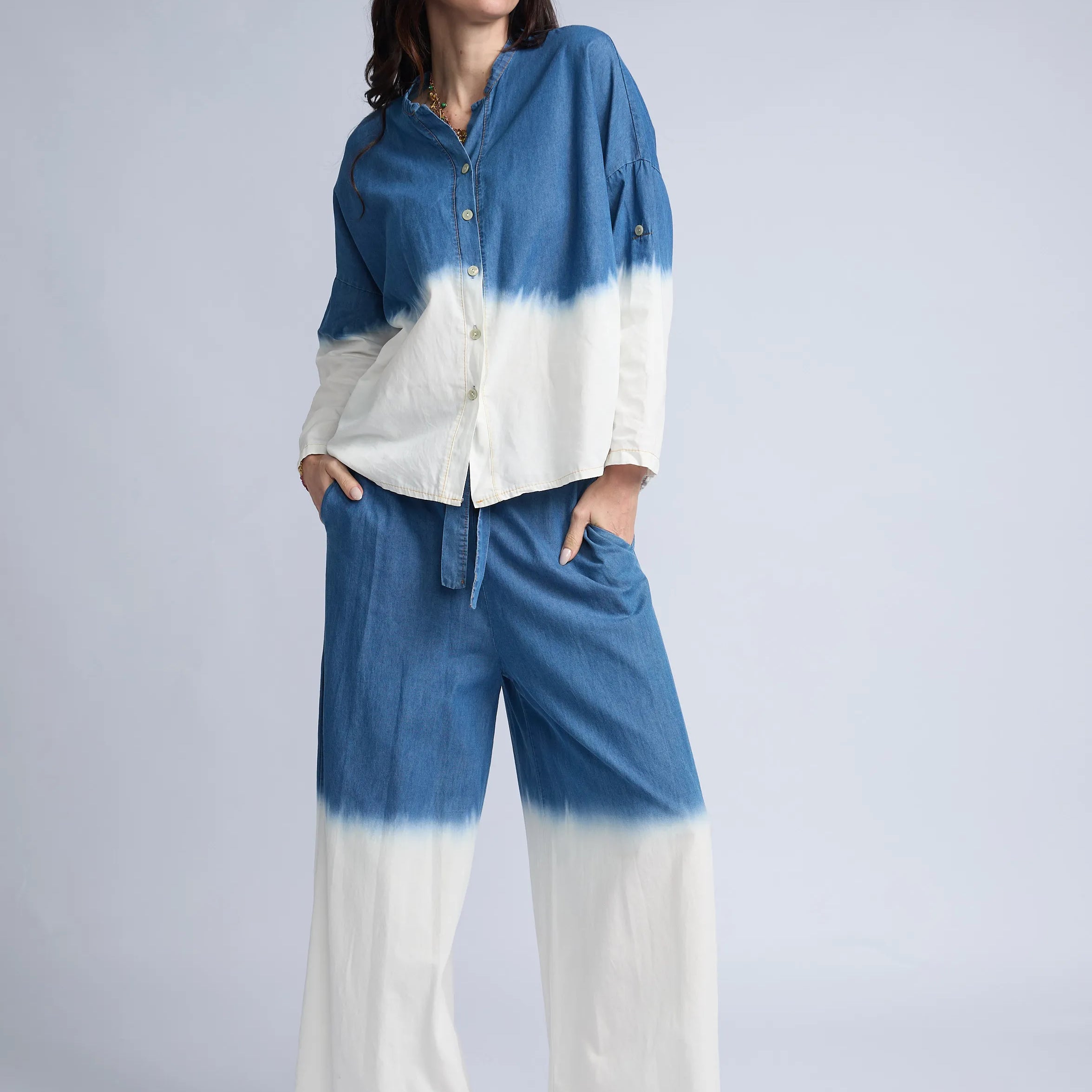 Pantalon Denim Degrade