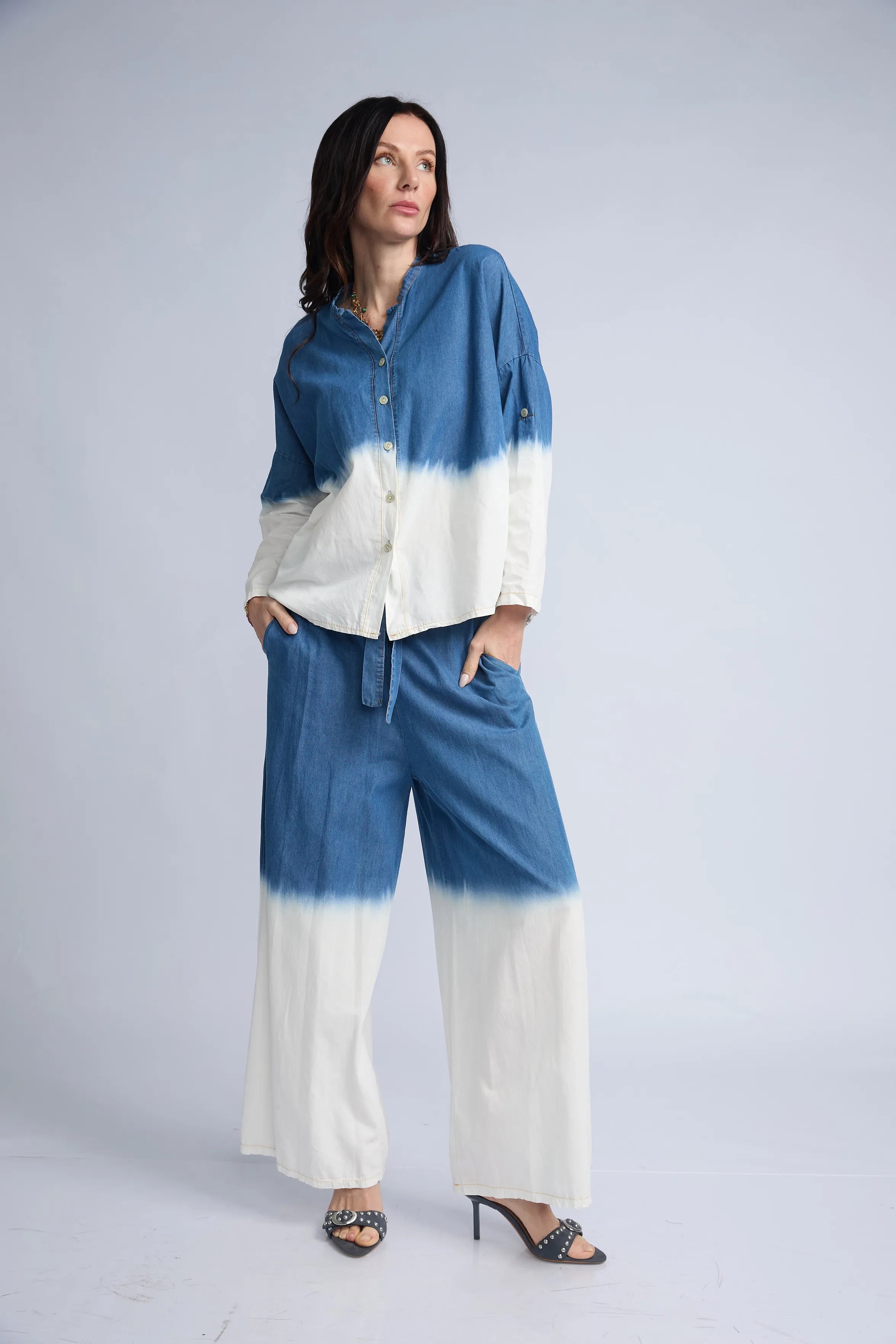 Pantalon Denim Degrade