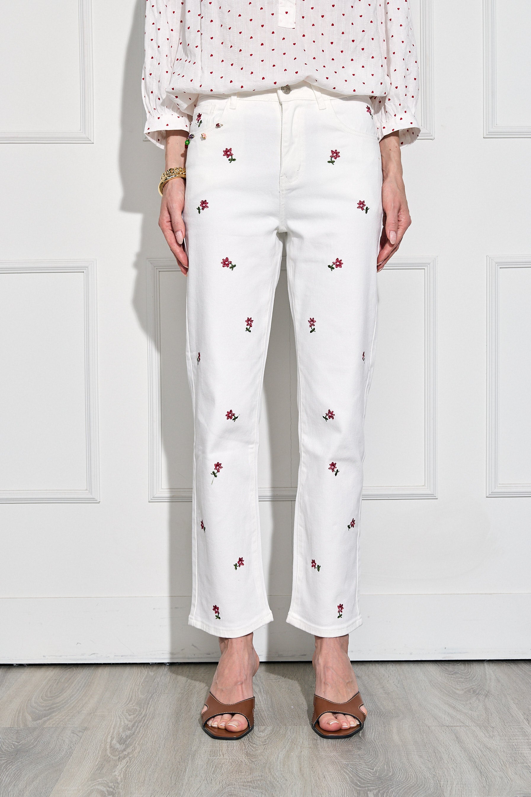 Pantalon Flores Charms