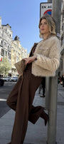Pantalon Pliegues Bolsillos