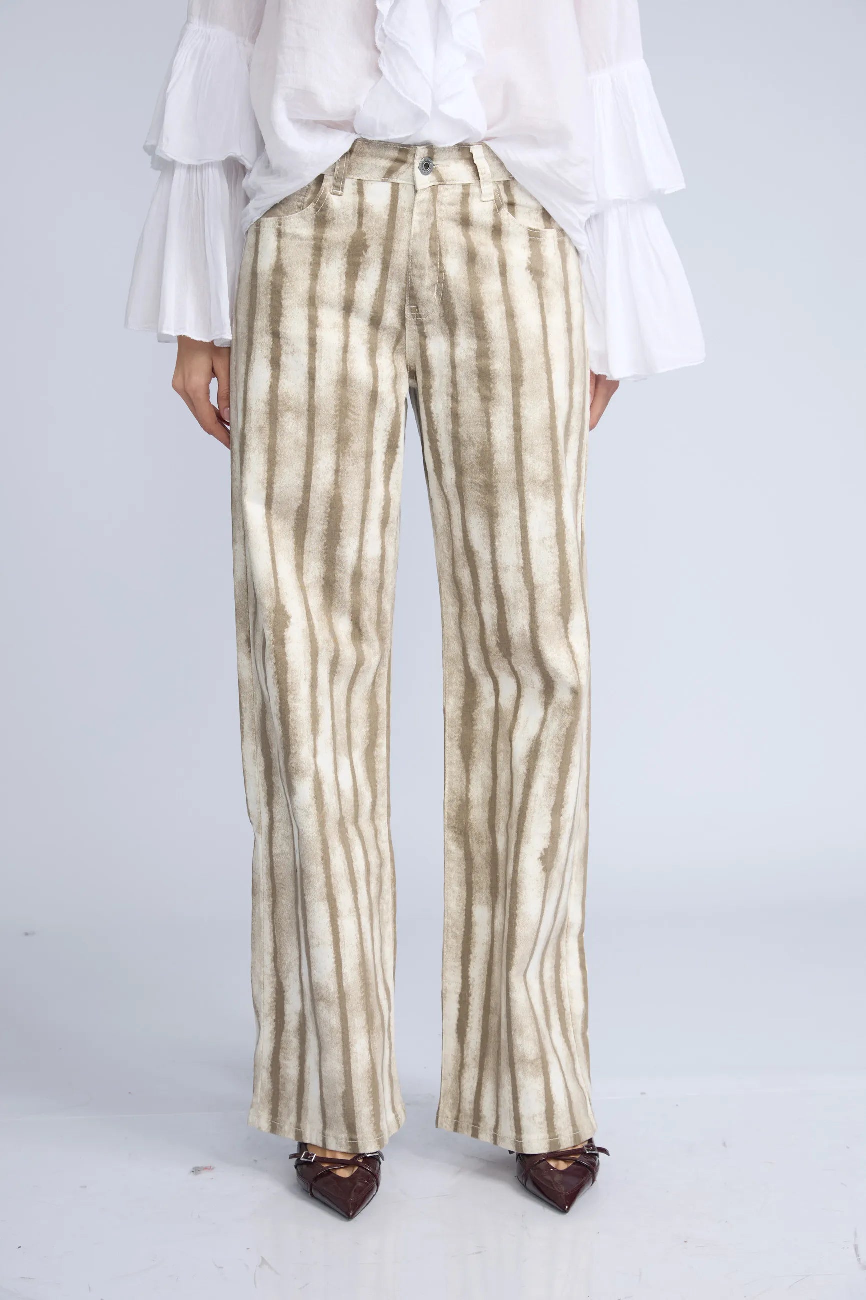 Pantalon Rayas Wide