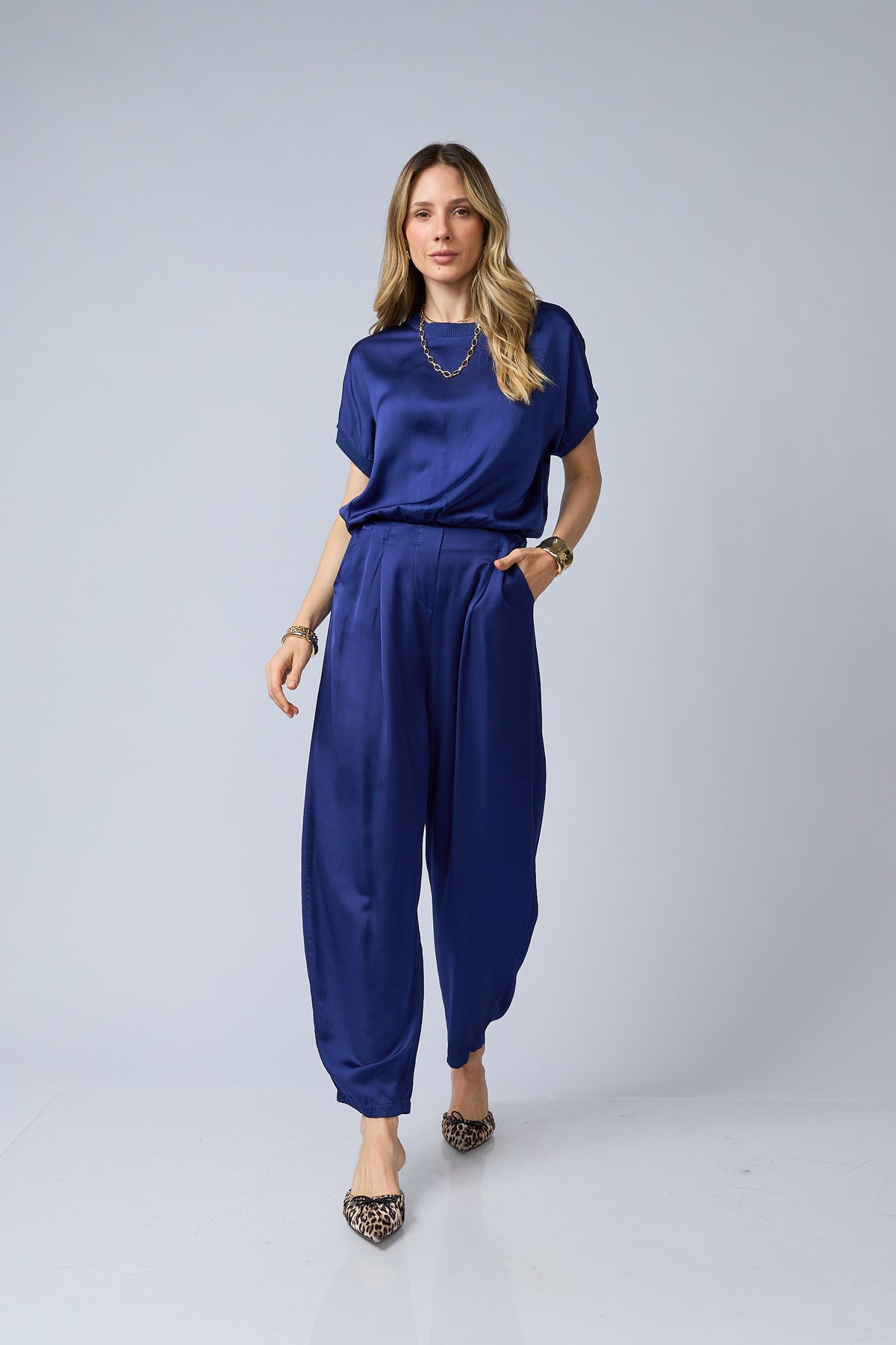Pantalon Seda Barrel