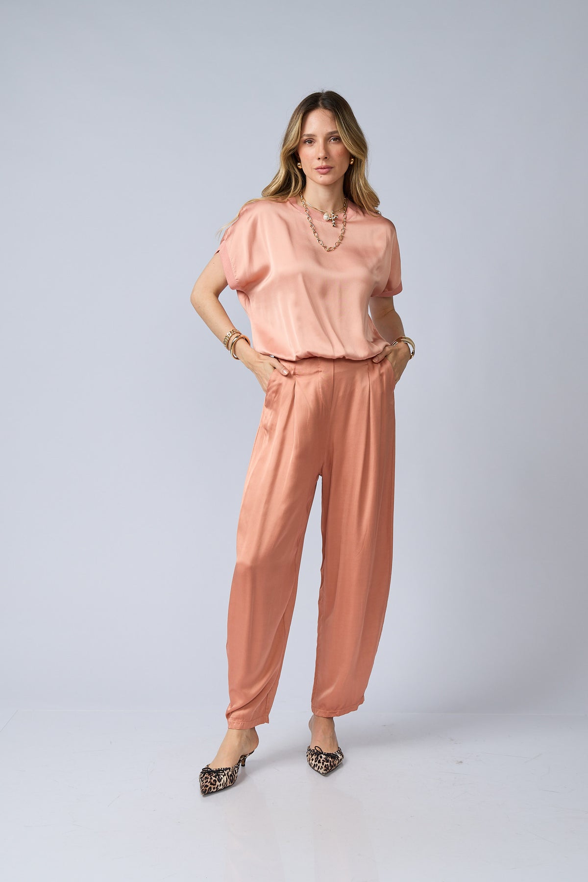 Pantalon Seda Barrel