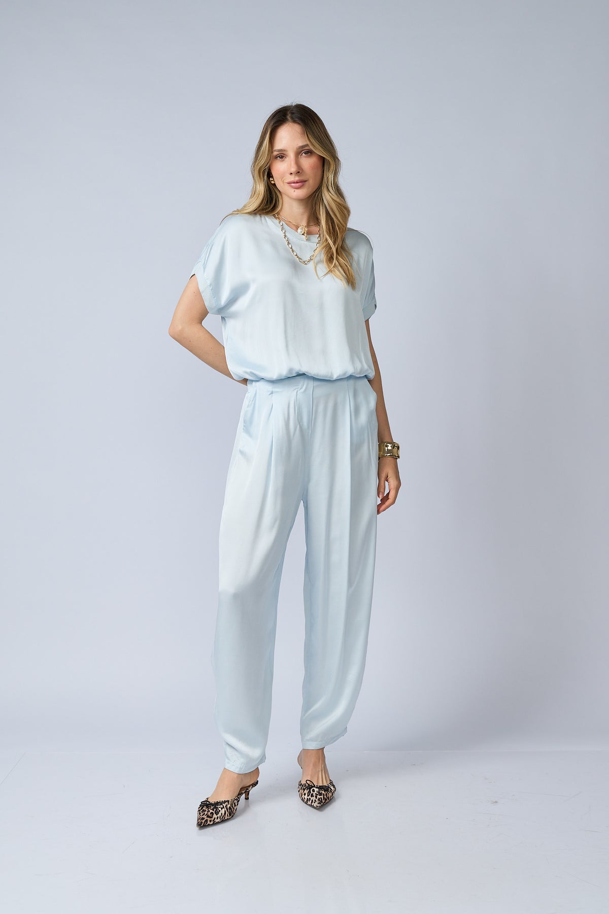 Pantalon Seda Barrel