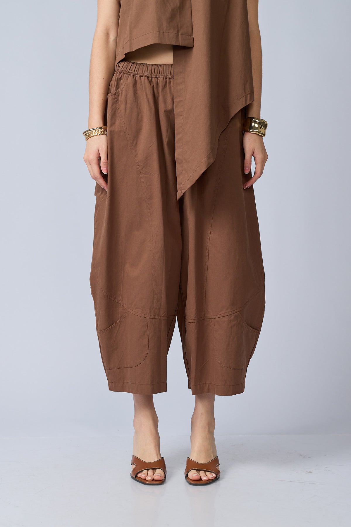 Pantalon Balloon Bolsillos