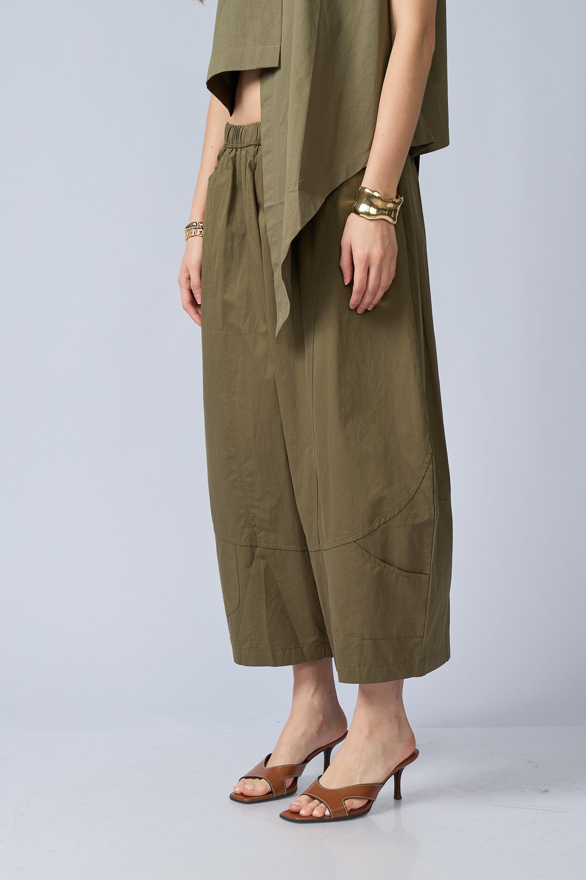 Pantalon Balloon Bolsillos