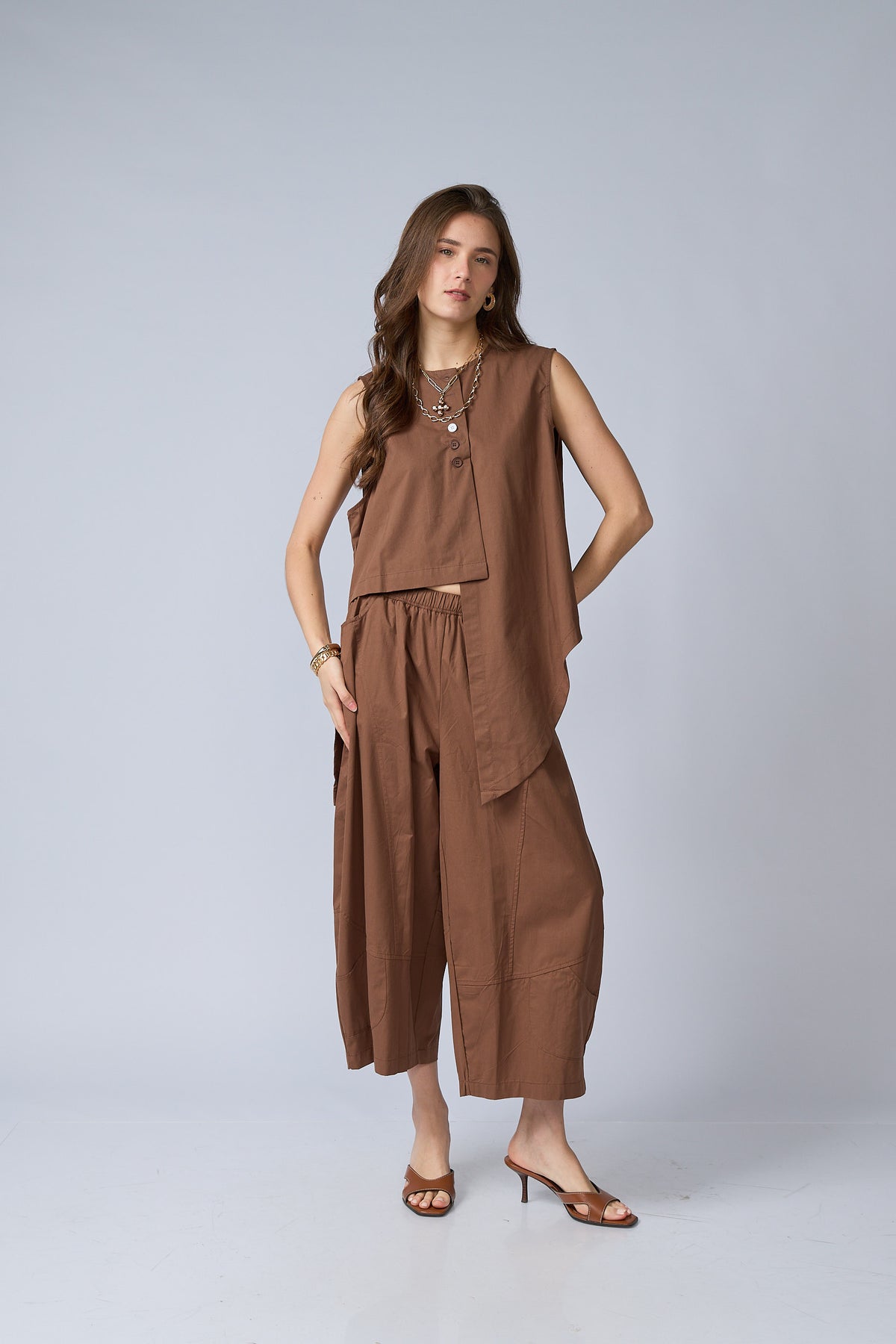 Pantalon Balloon Bolsillos