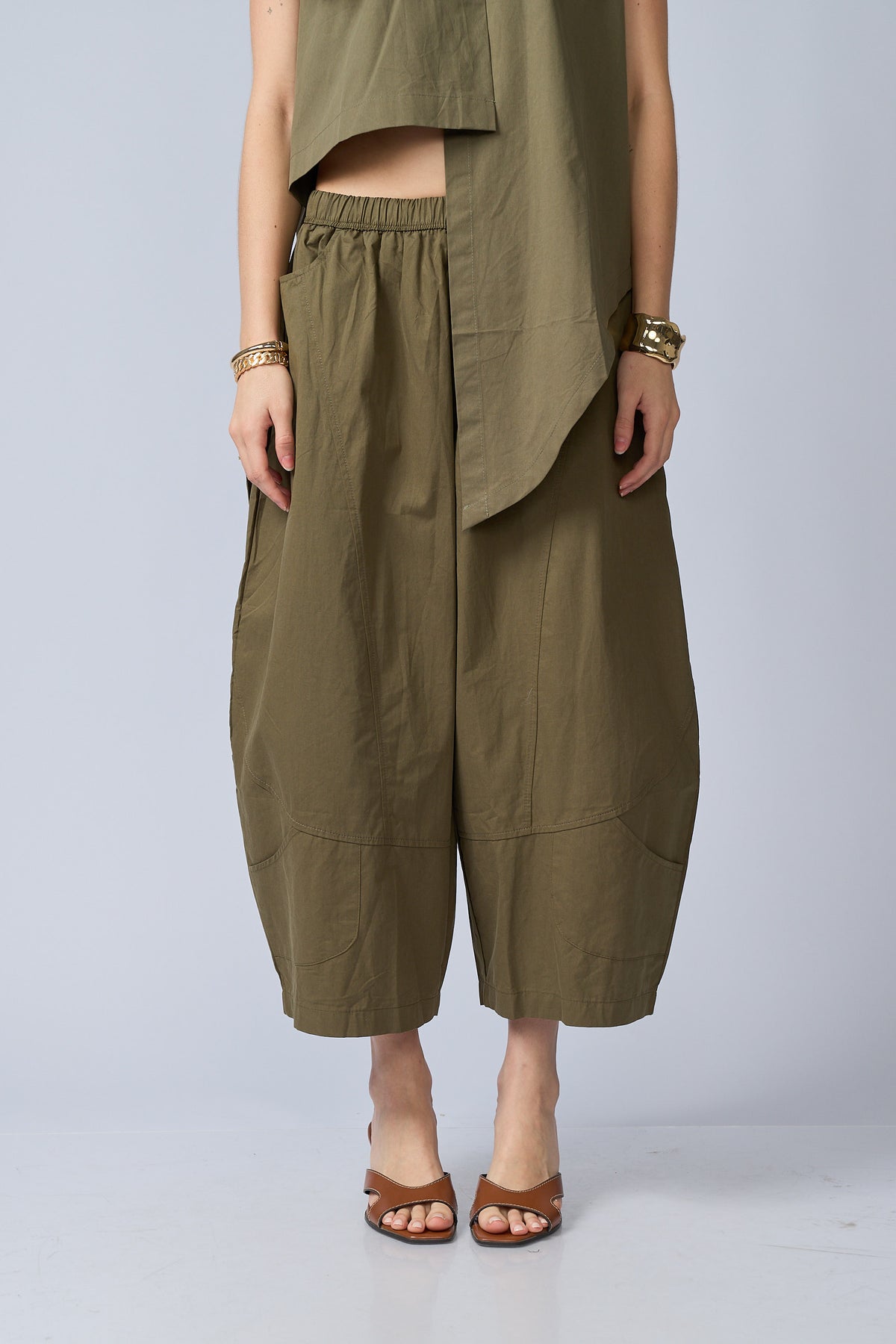 Pantalon Balloon Bolsillos