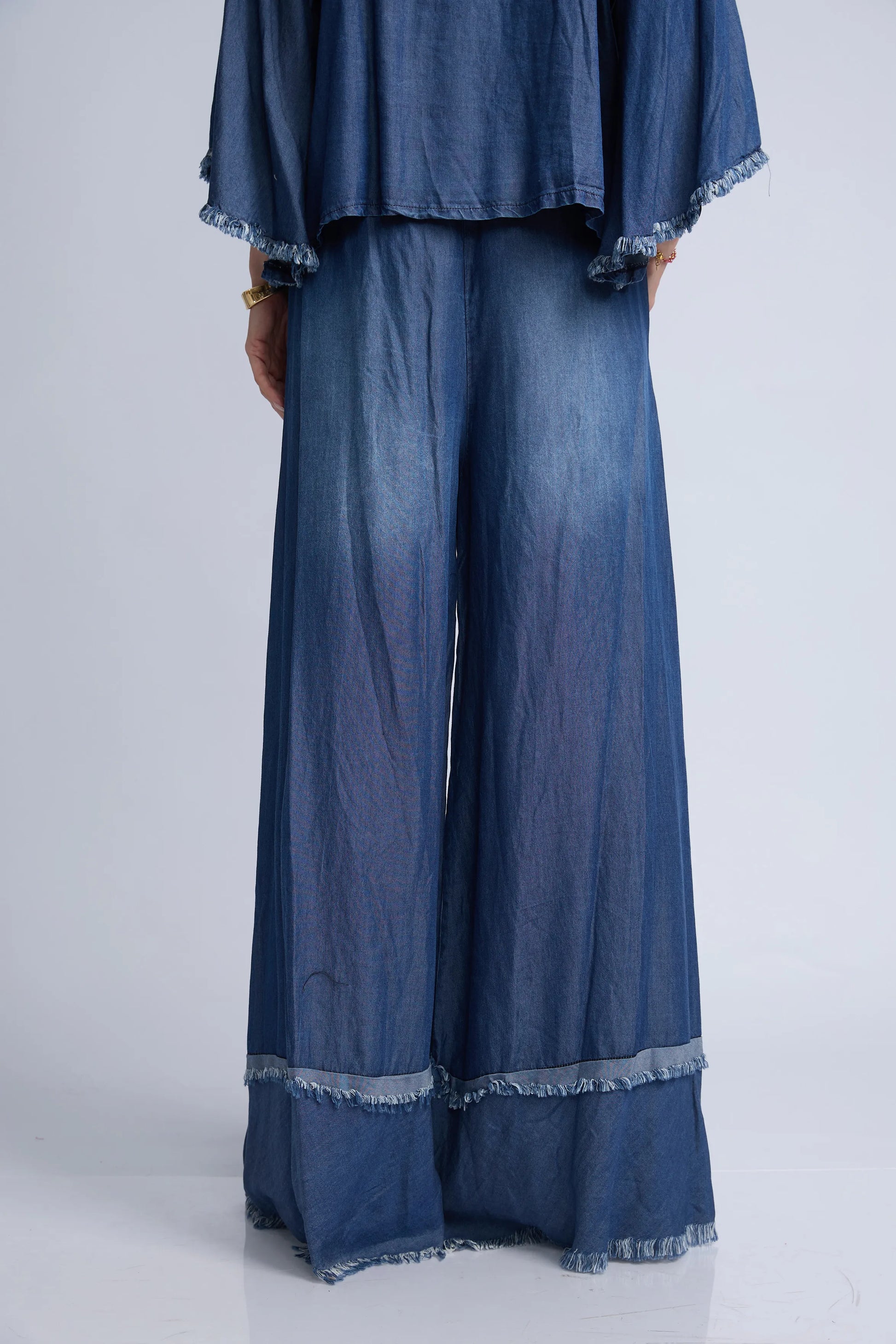 Pantalon Denim Basta Desflecada