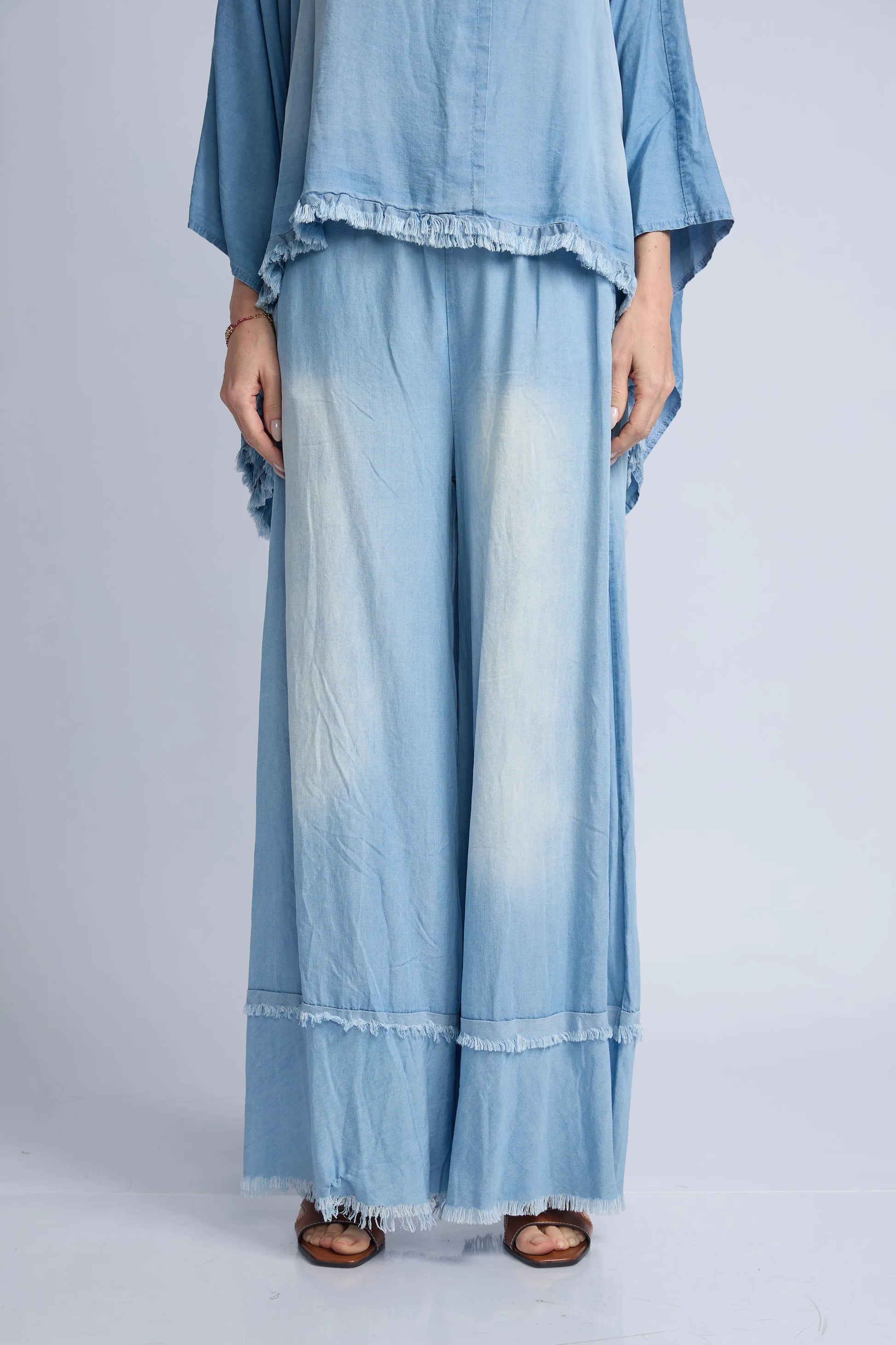 Pantalon Denim Basta Desflecada