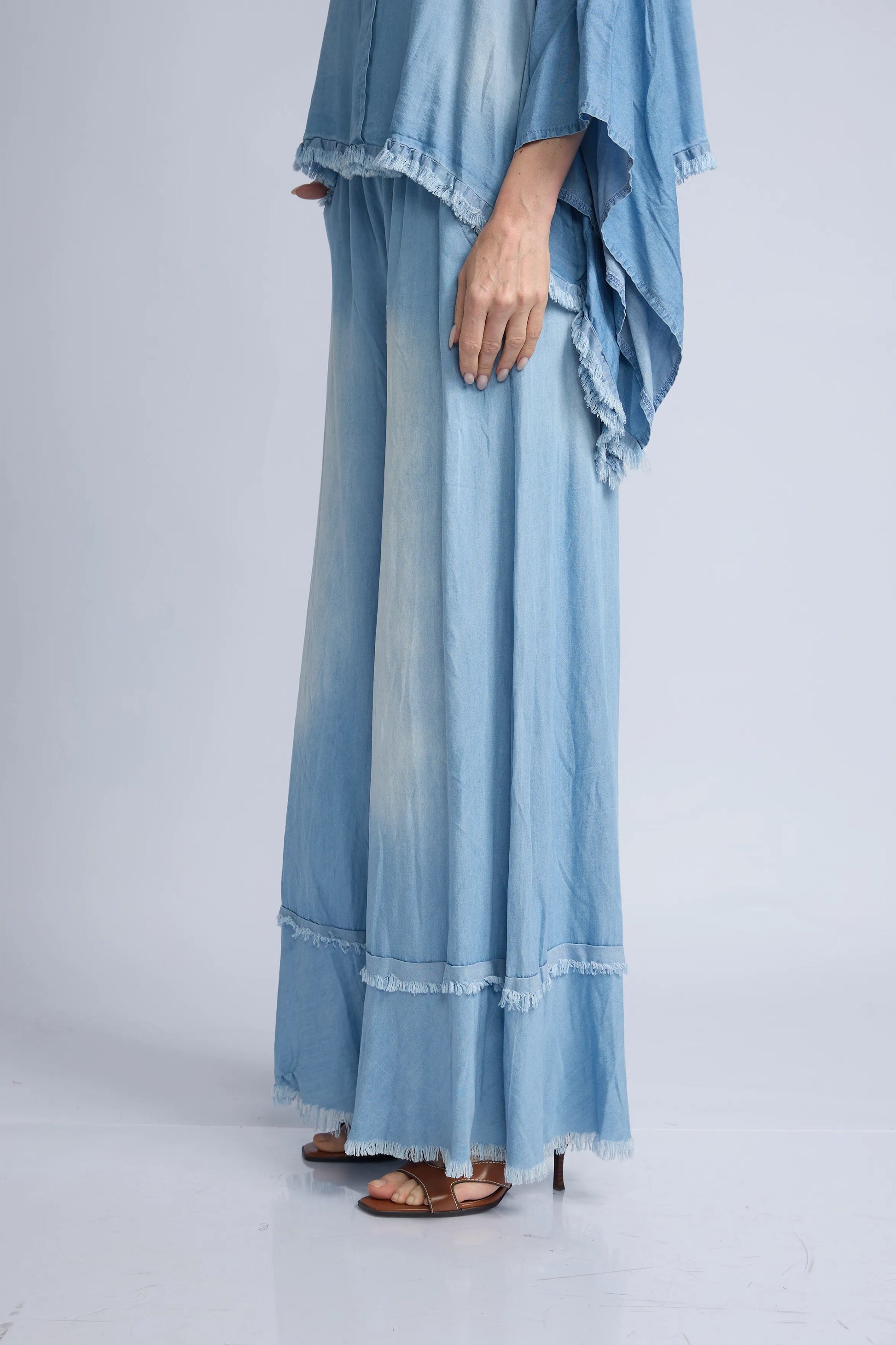 Pantalon Denim Basta Desflecada