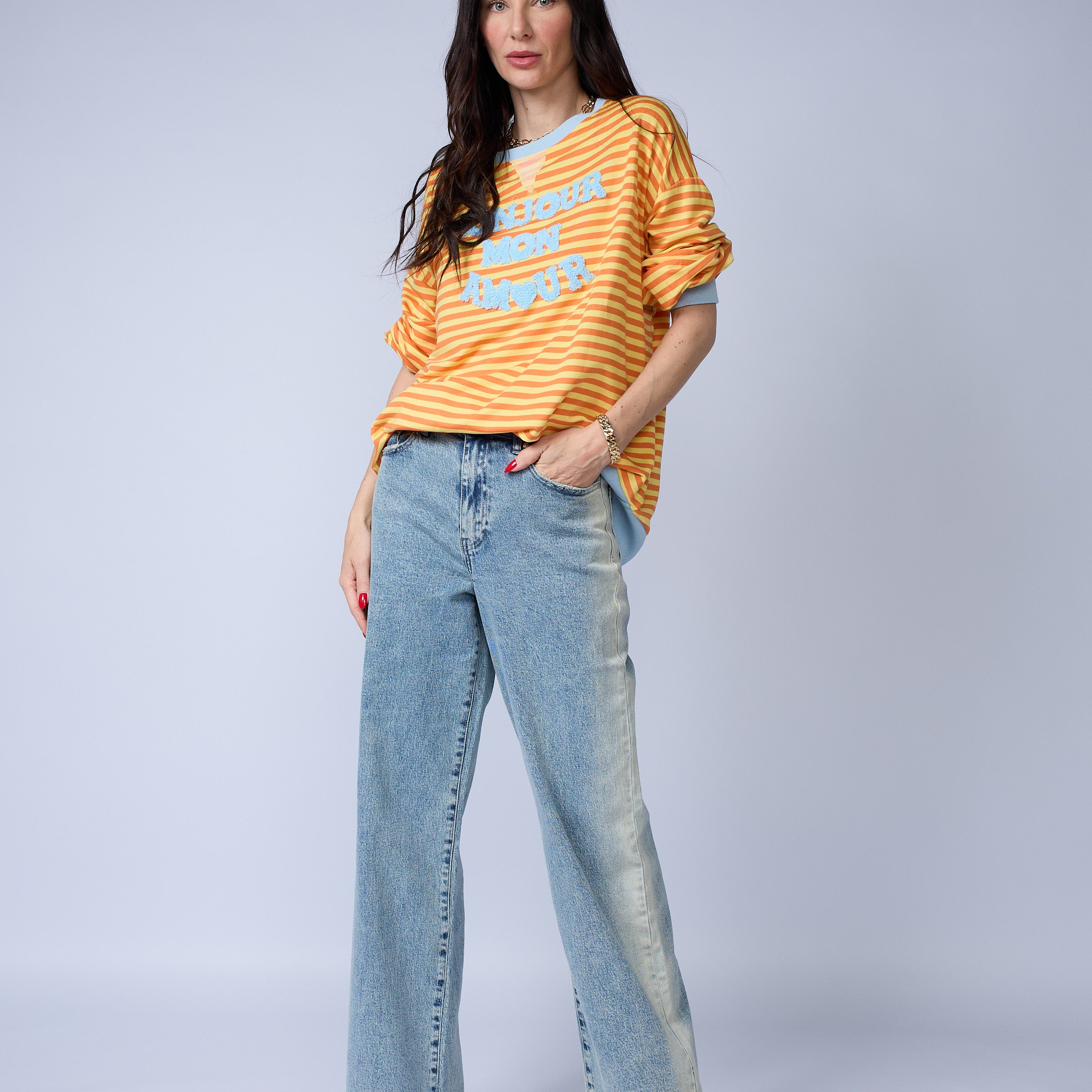Polera Rayas Bonjour