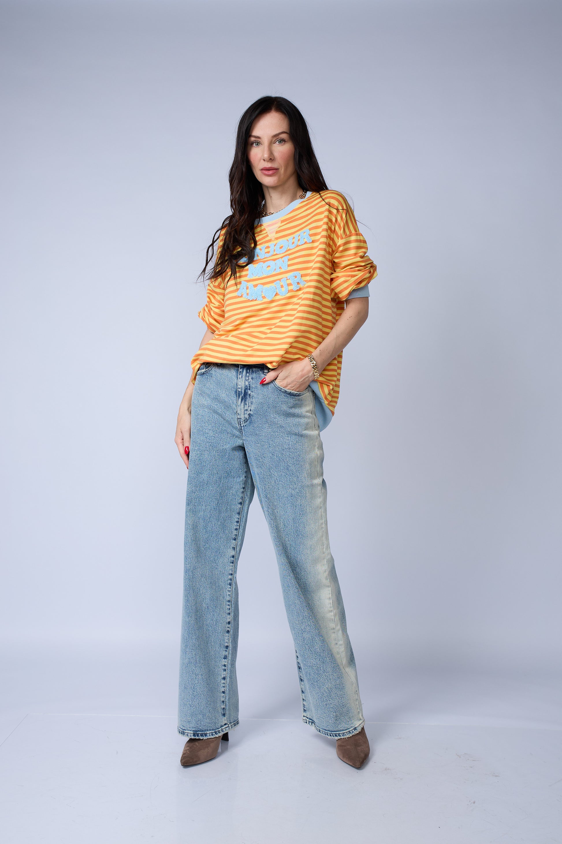 Polera Rayas Bonjour