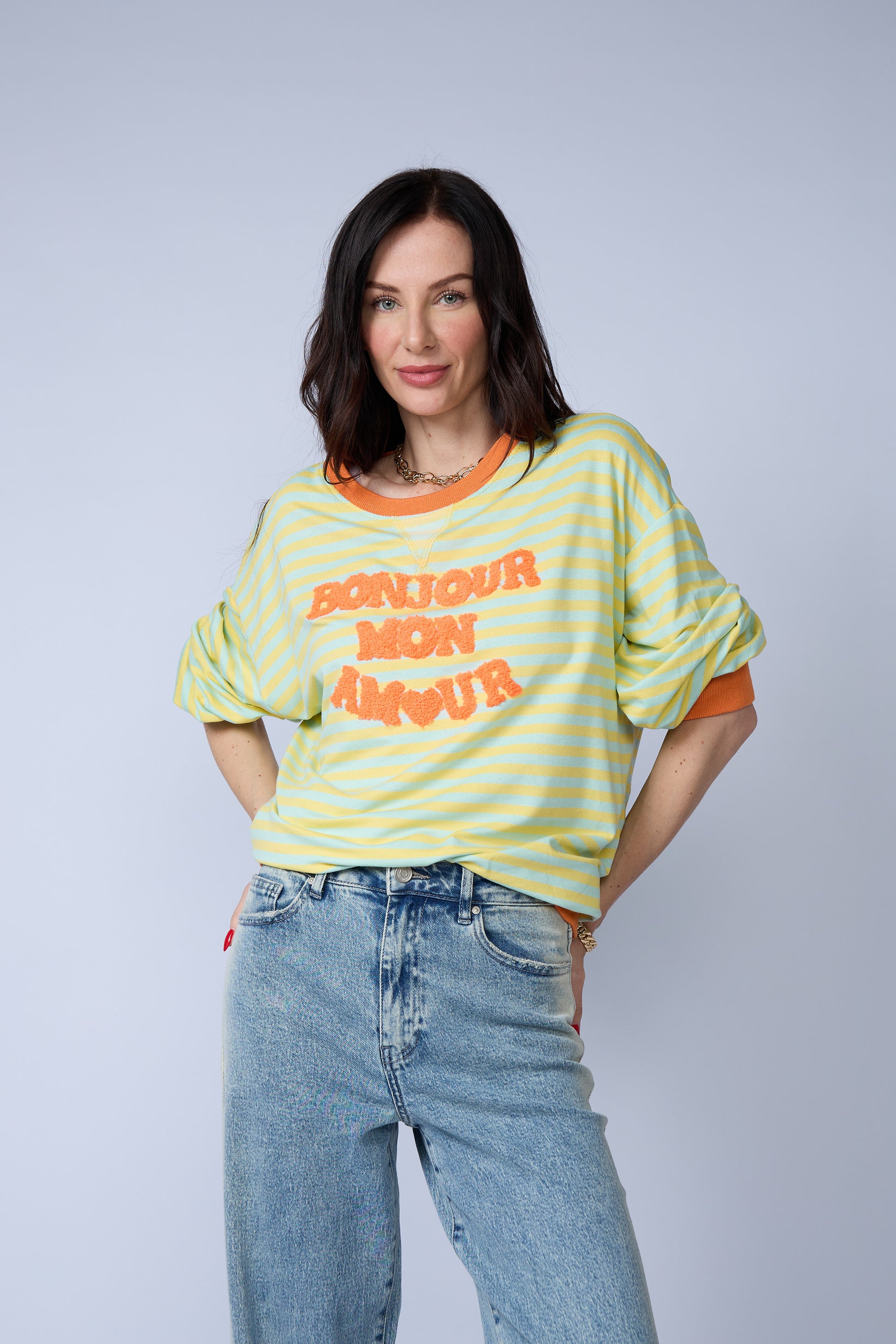 Polera Rayas Bonjour