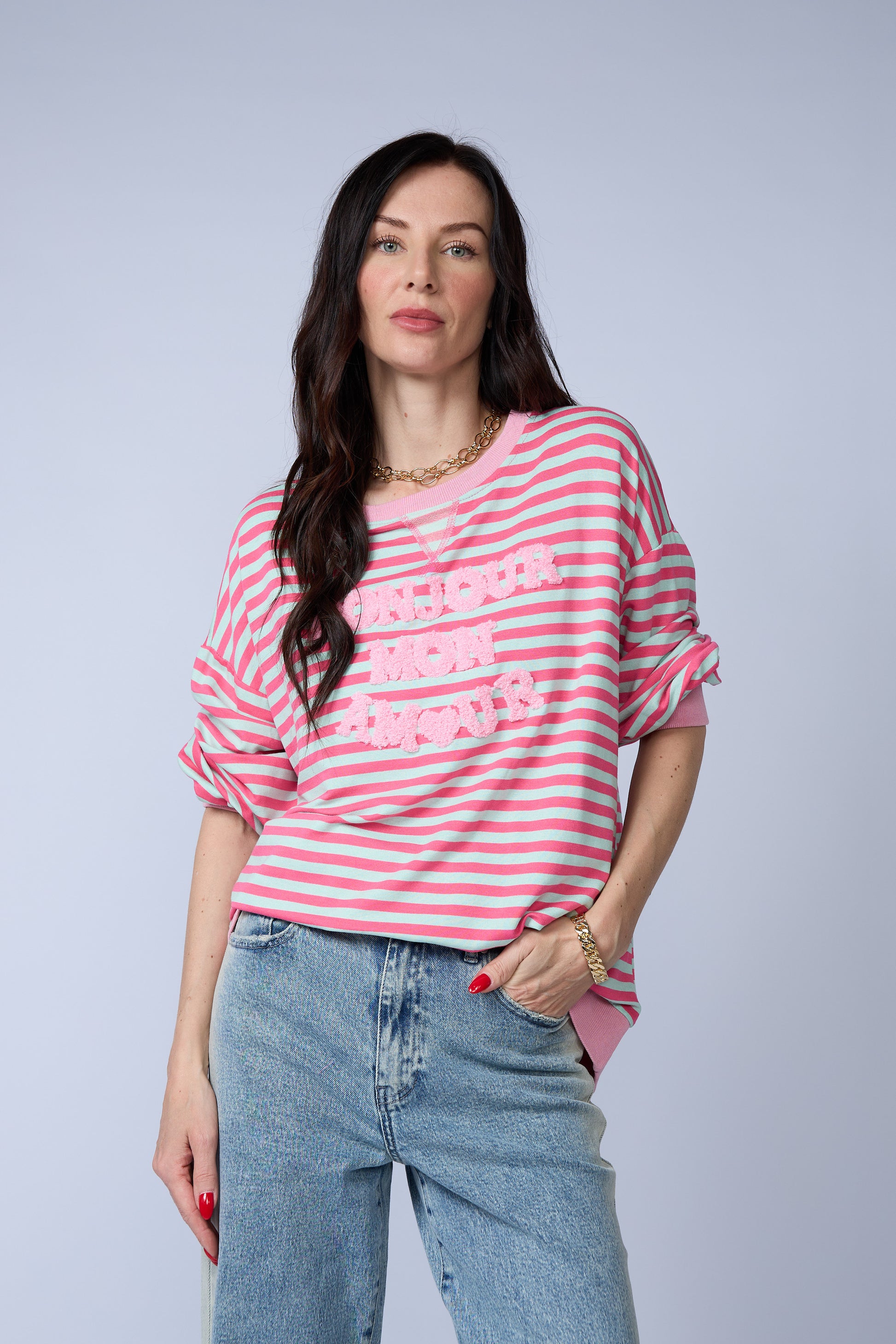 Polera Rayas Bonjour