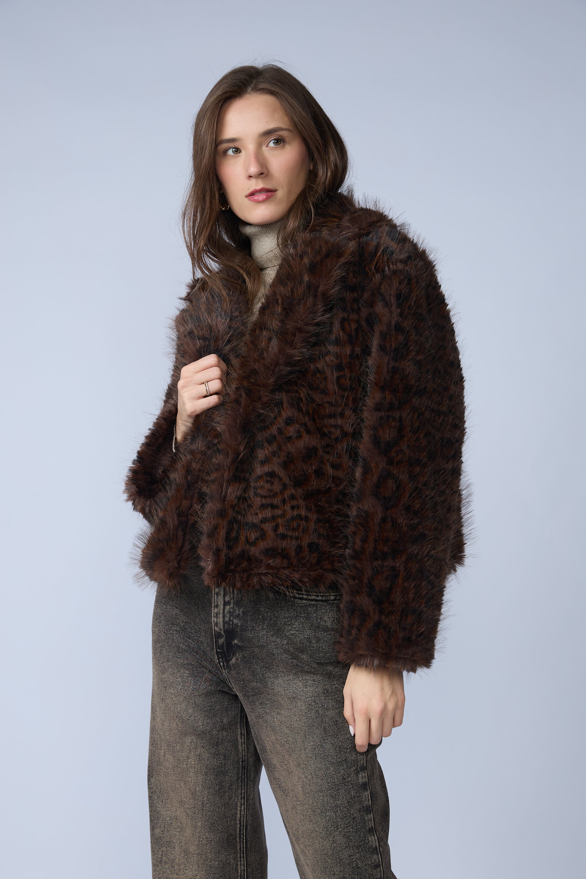 Saco Pelos Animal Print