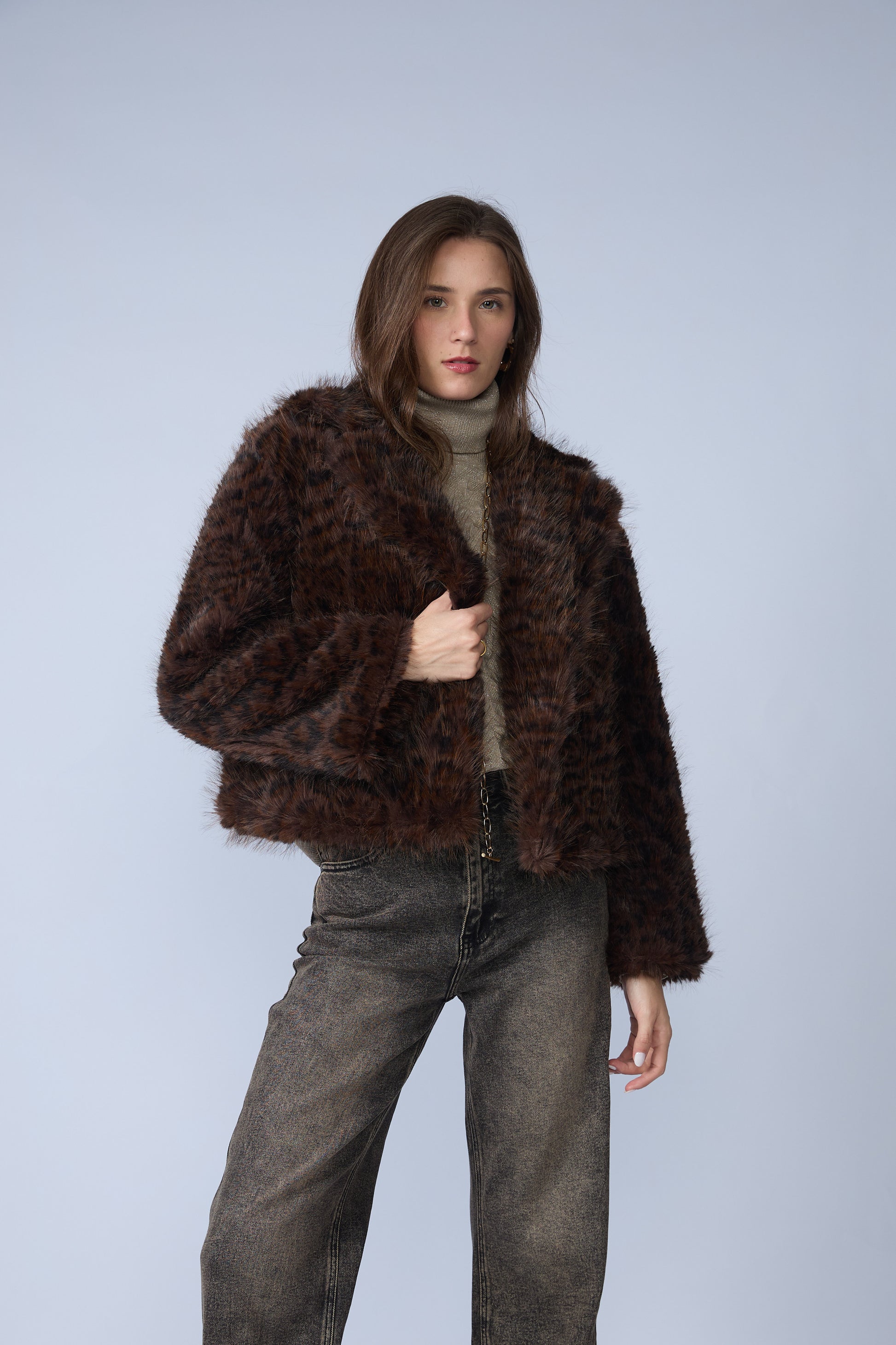 Saco Pelos Animal Print