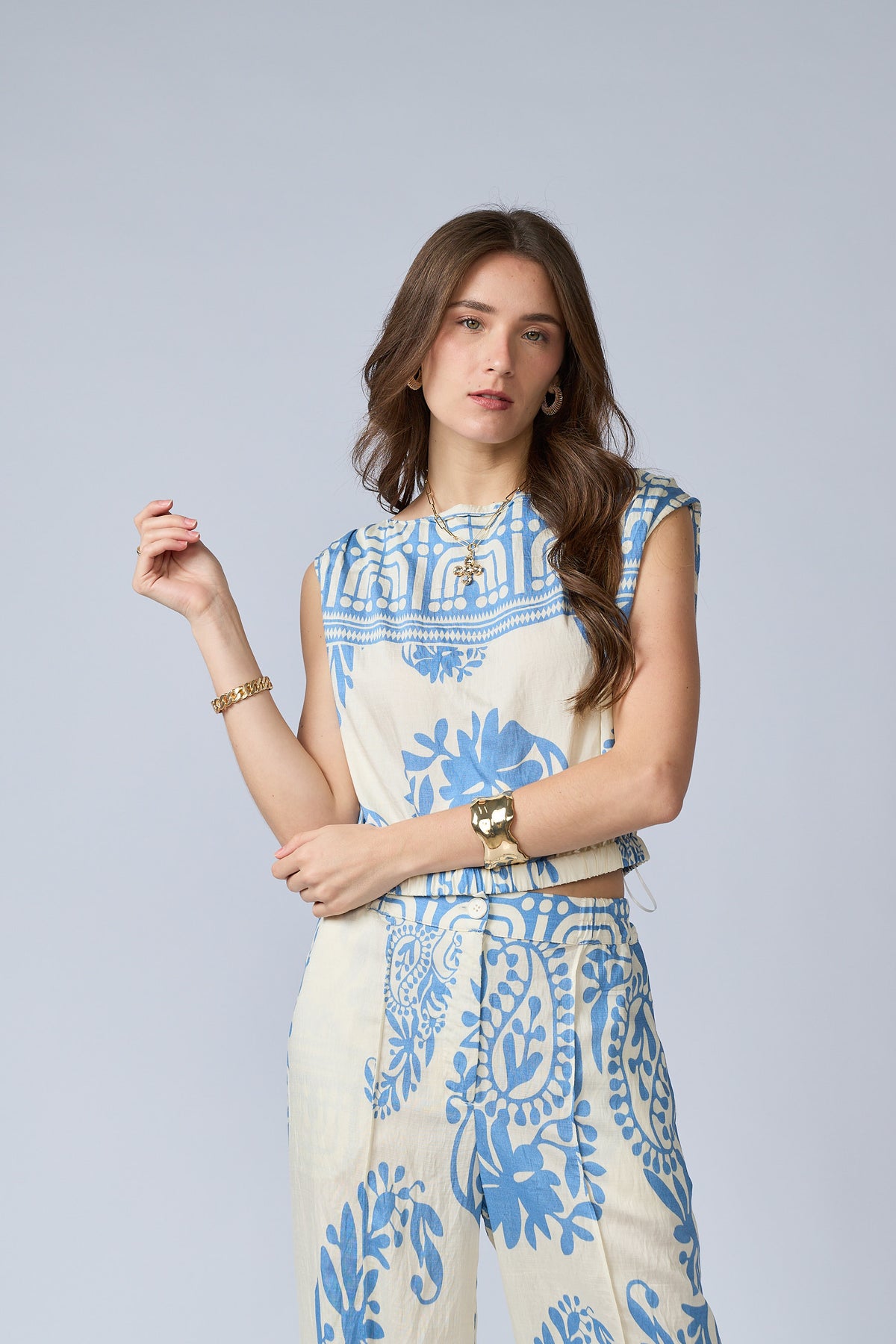Set Blusa y Pantalon Estampado