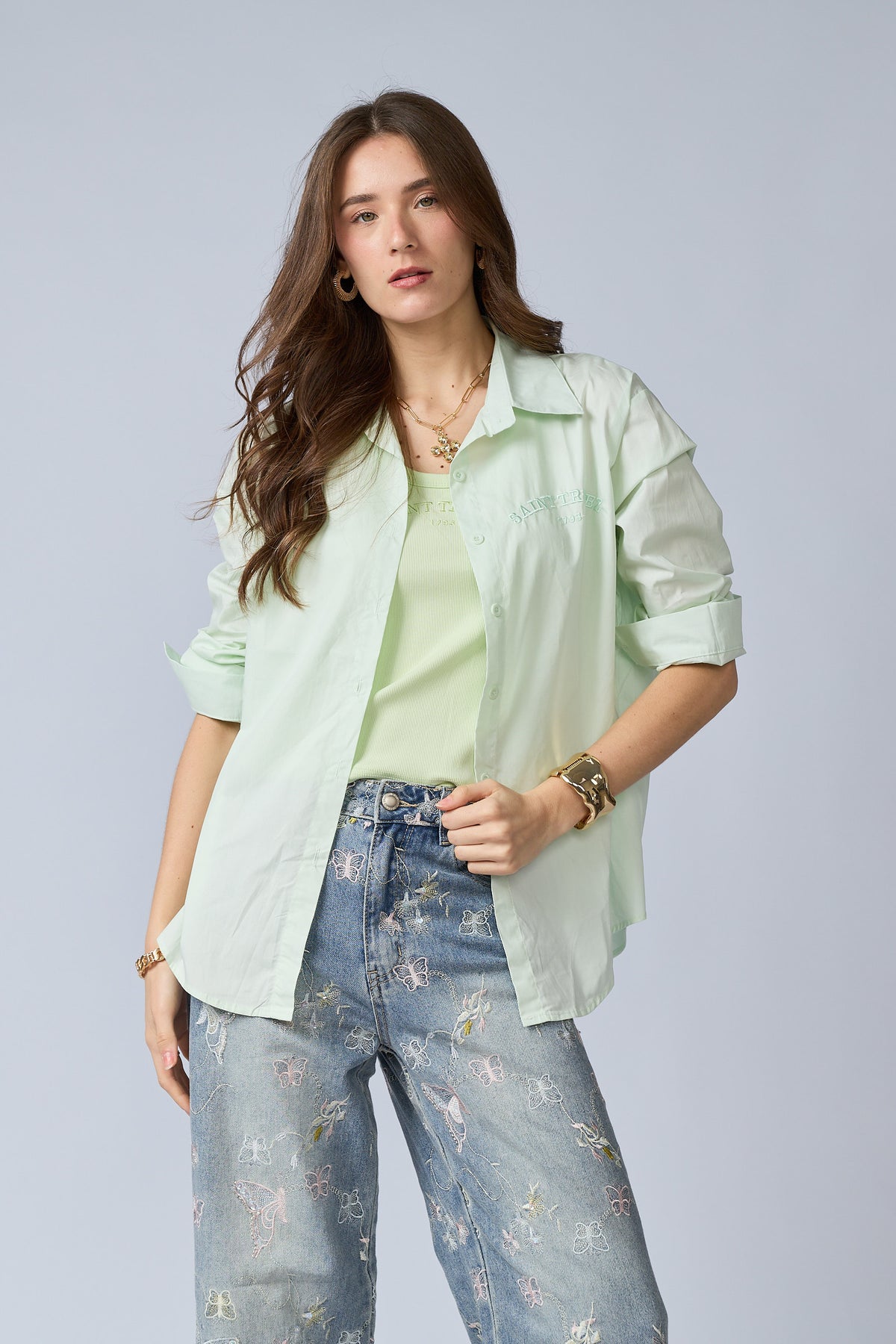 Set Blusa y Top Saint Tropez