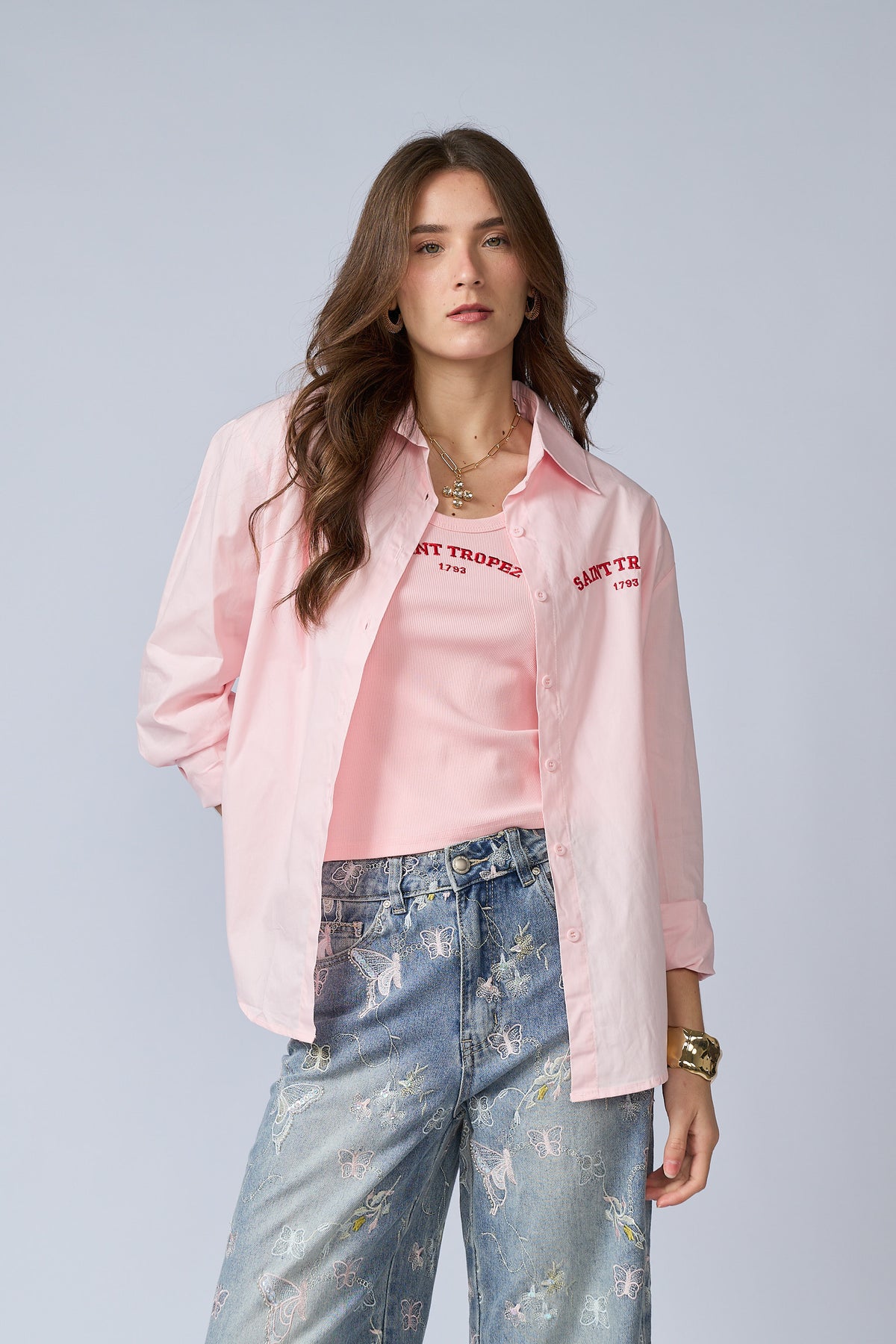 Set Blusa y Top Saint Tropez